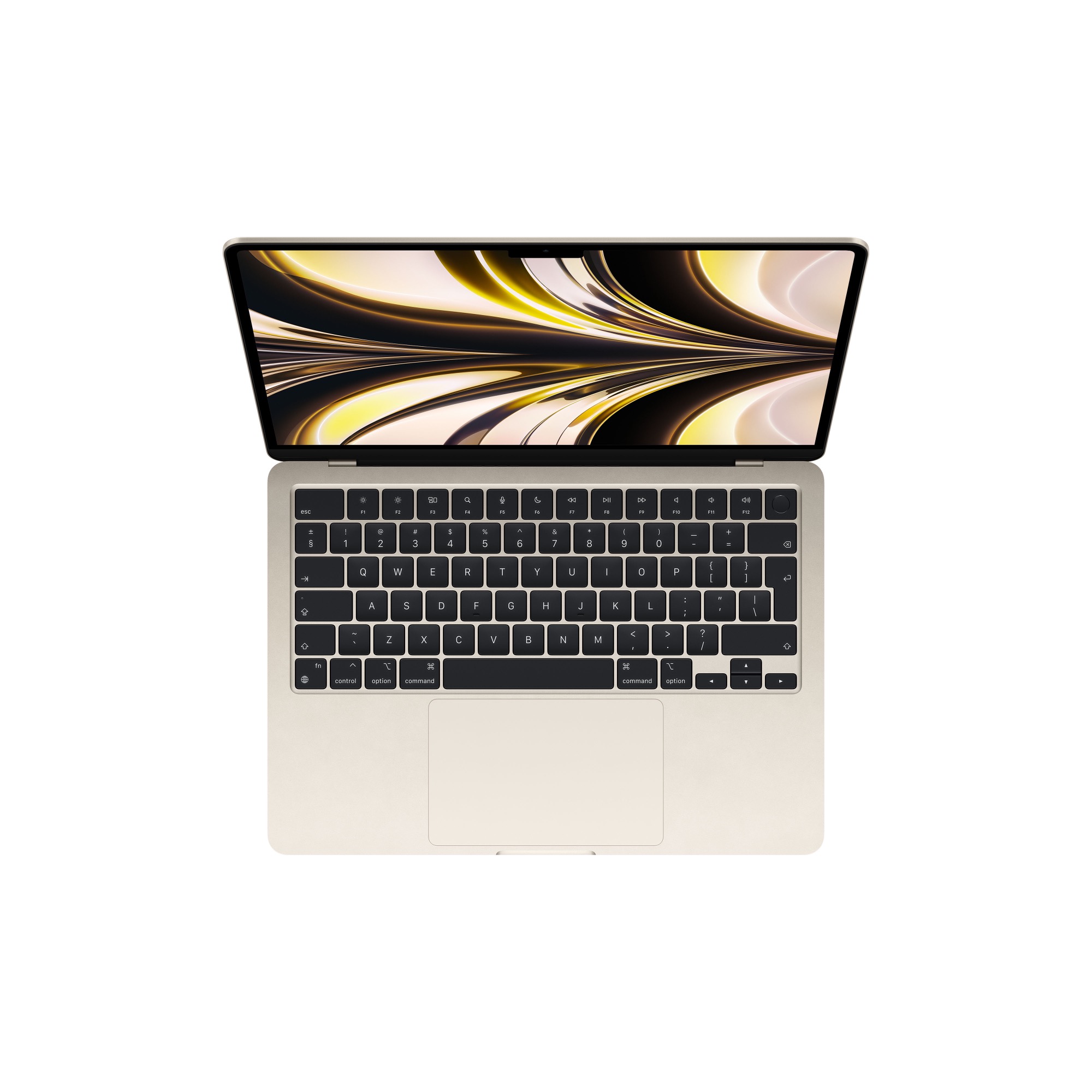 APPLE 13-inch MacBook Air: Apple M2 chip with 8-core CPU and 10-core GPU, 512GB - Starlight