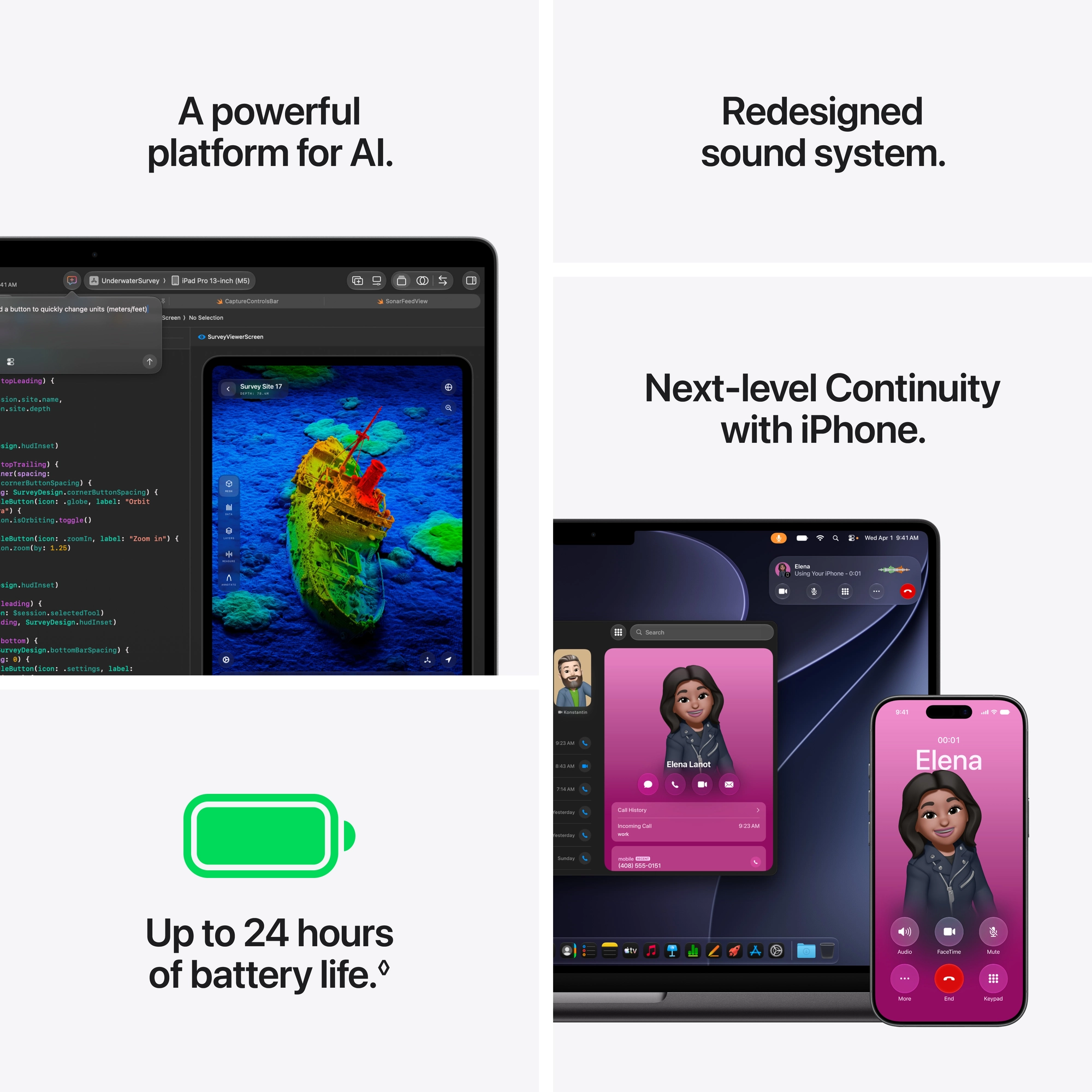 MacBook Pro 14": M6 chip, 12c CPU, 12c GPU, 24GB, 1TB SSD - ezüst