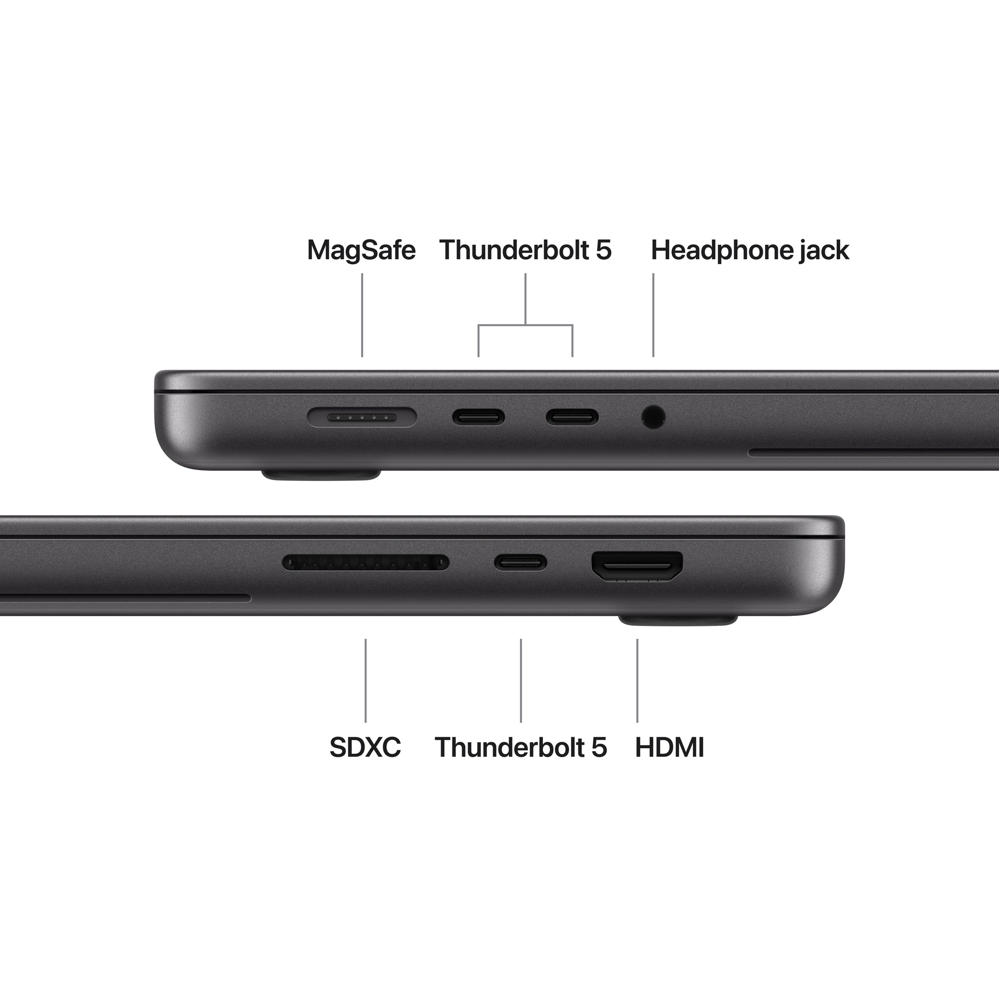 MacBook Pro 16" PROLED XDR: M5 Max, 18c CPU, 32c GPU, 36GB, 2TB SSD - asztrofekete