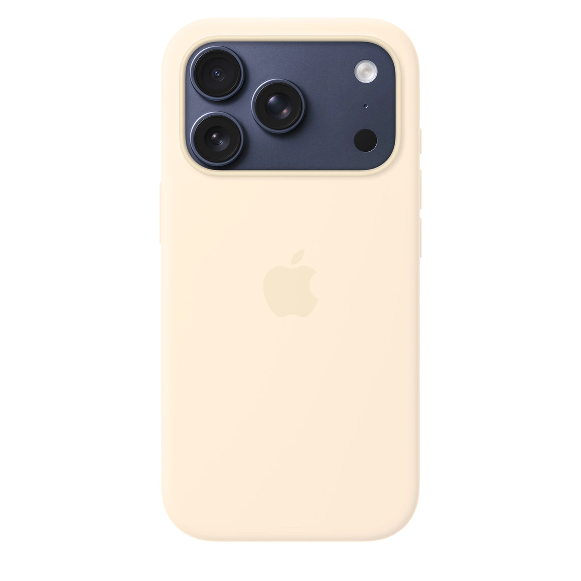MagSafe-rögzítésű iPhone 17 Pro-szilikontok – vanília