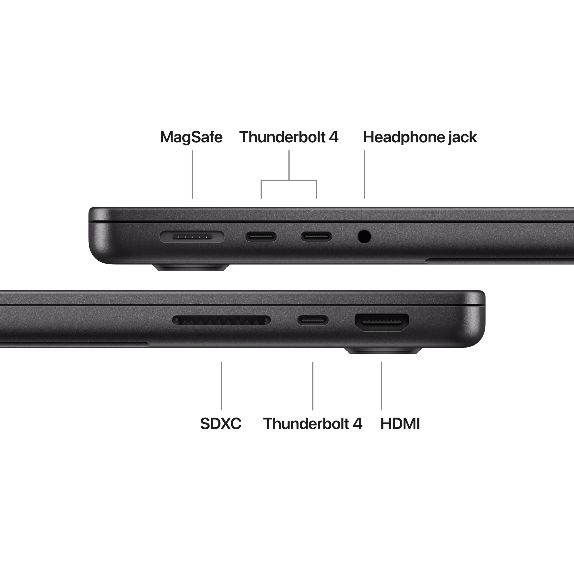MacBook Pro 14 inch: M5 chip, 10-magos CPU, 10-magos GPU, 24GB, 1TB SSD - asztrofekete