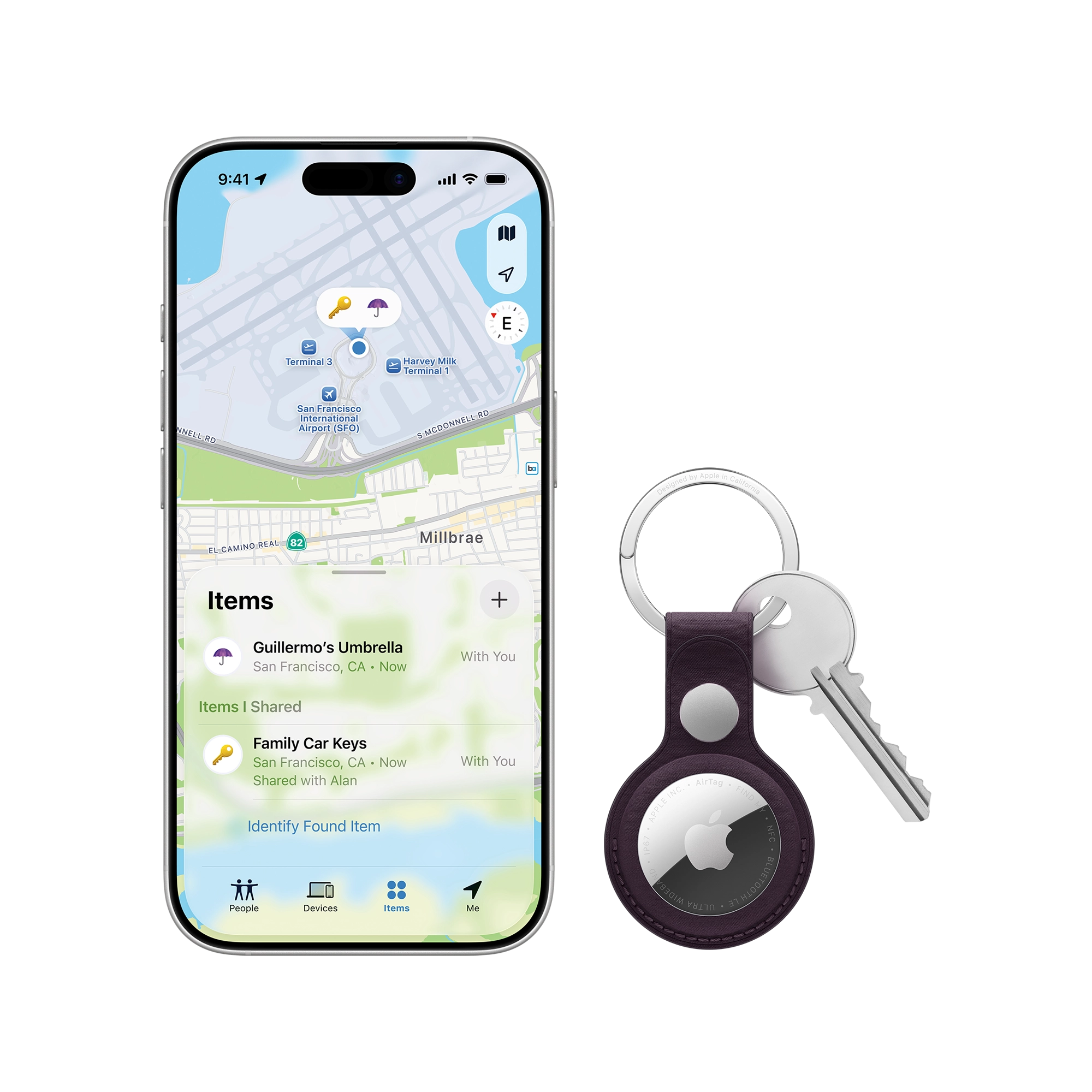 APPLE AirTag (1 darabos csomag) (2026)