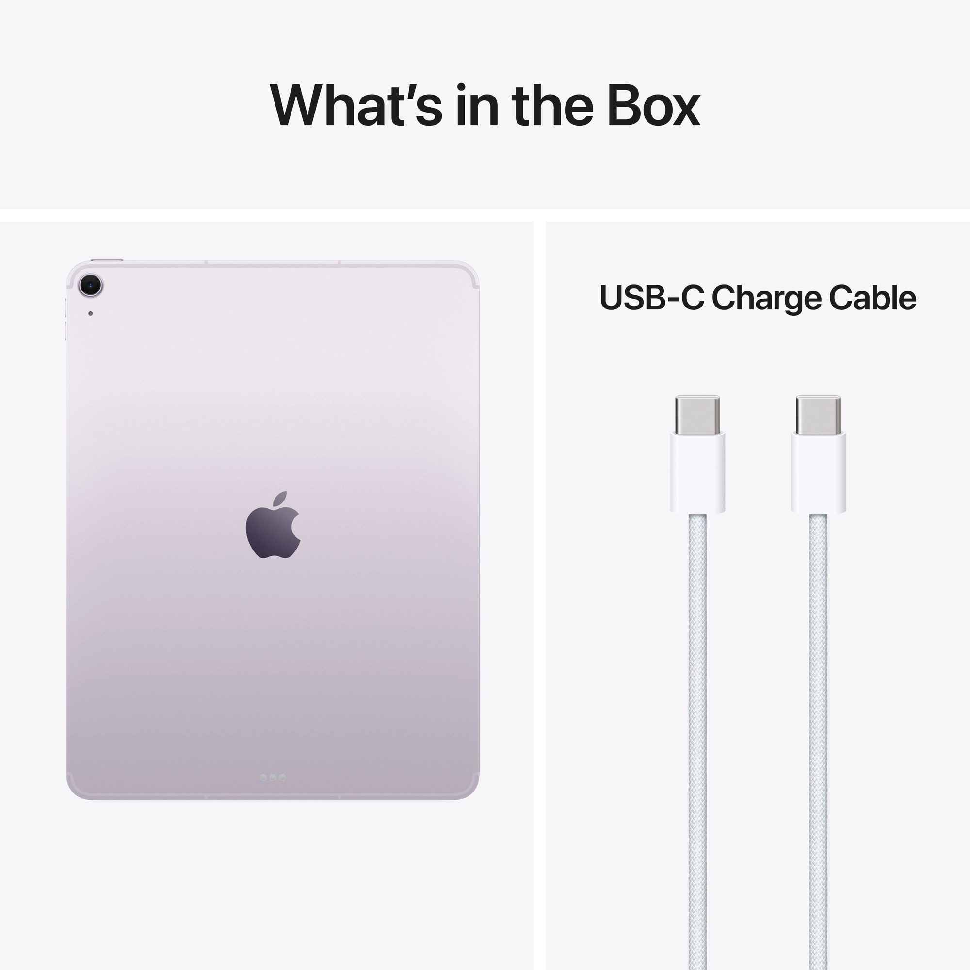 13" iPad Air (M4) Wi-Fi + Cellular 512 GB - lila