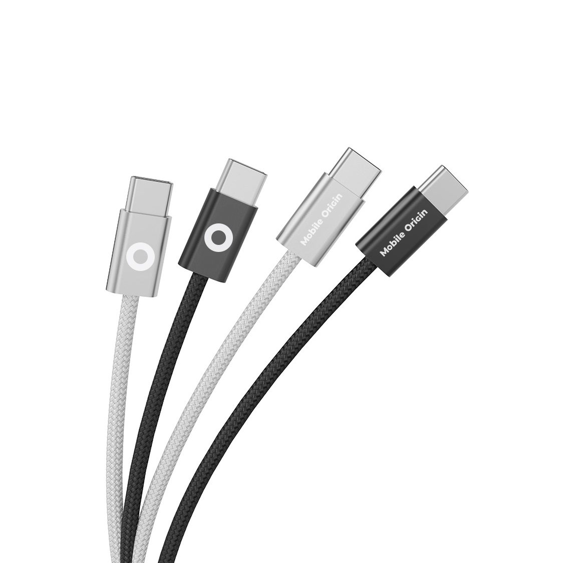 Mobile Origin 60W USB-C - USB-C kábel, 1m - fehér