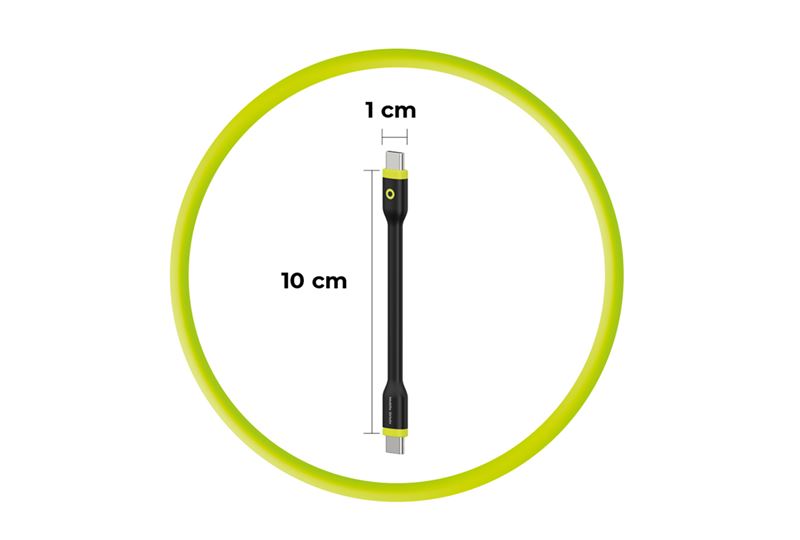 Mobile Origin kompakt USB-C - USB-C kábel - fekete