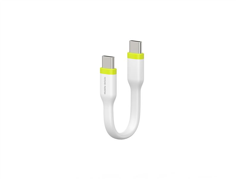 Mobile Origin kompakt USB-C - USB-C kábel - fehér