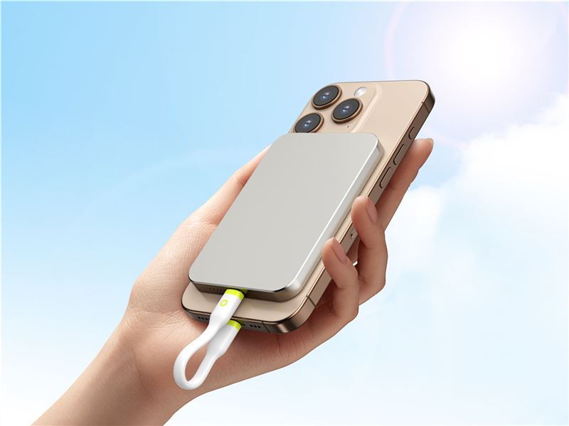 Mobile Origin kompakt USB-C - USB-C kábel - fehér