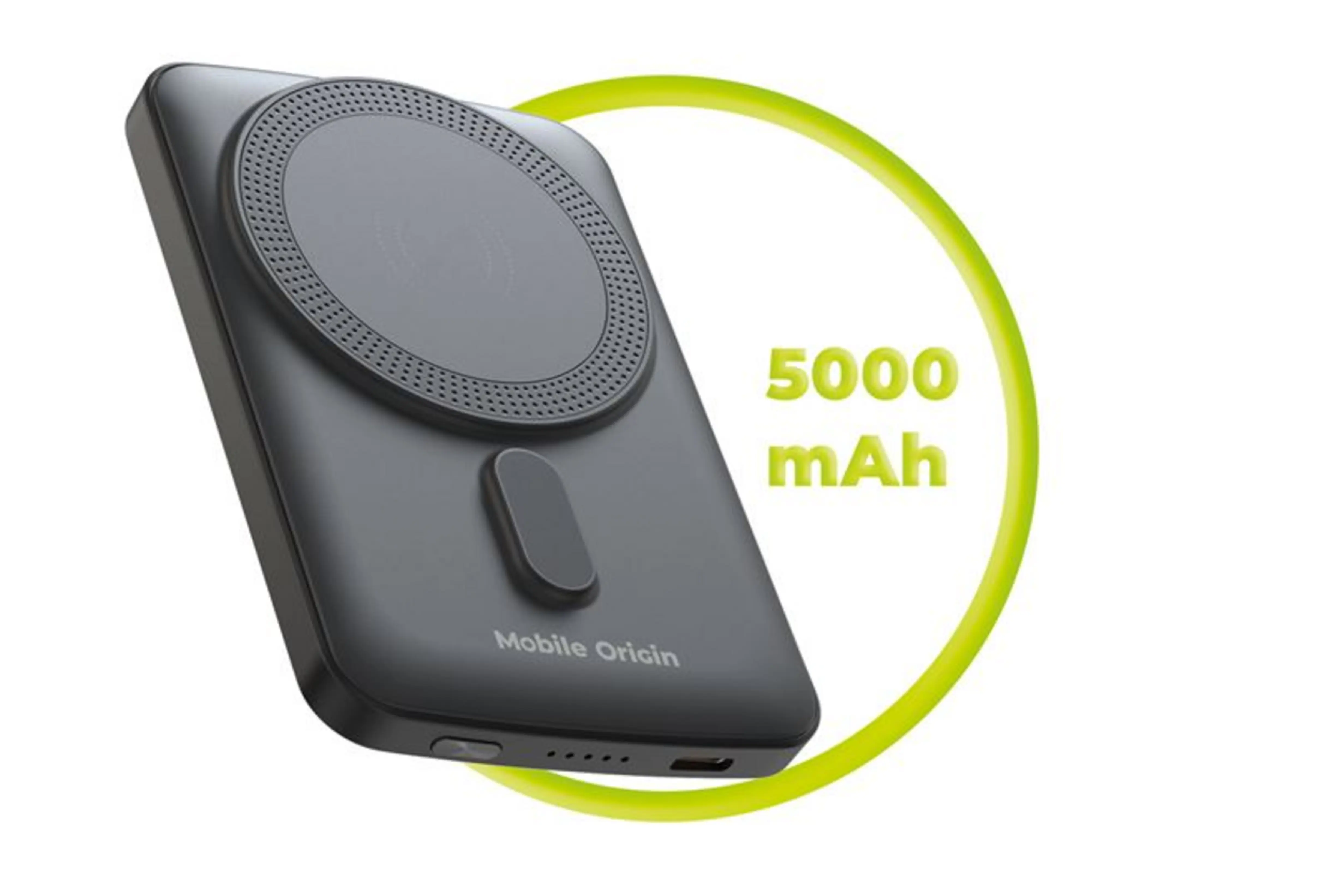 Mobile Origin 5000mAh mágneses powerbank