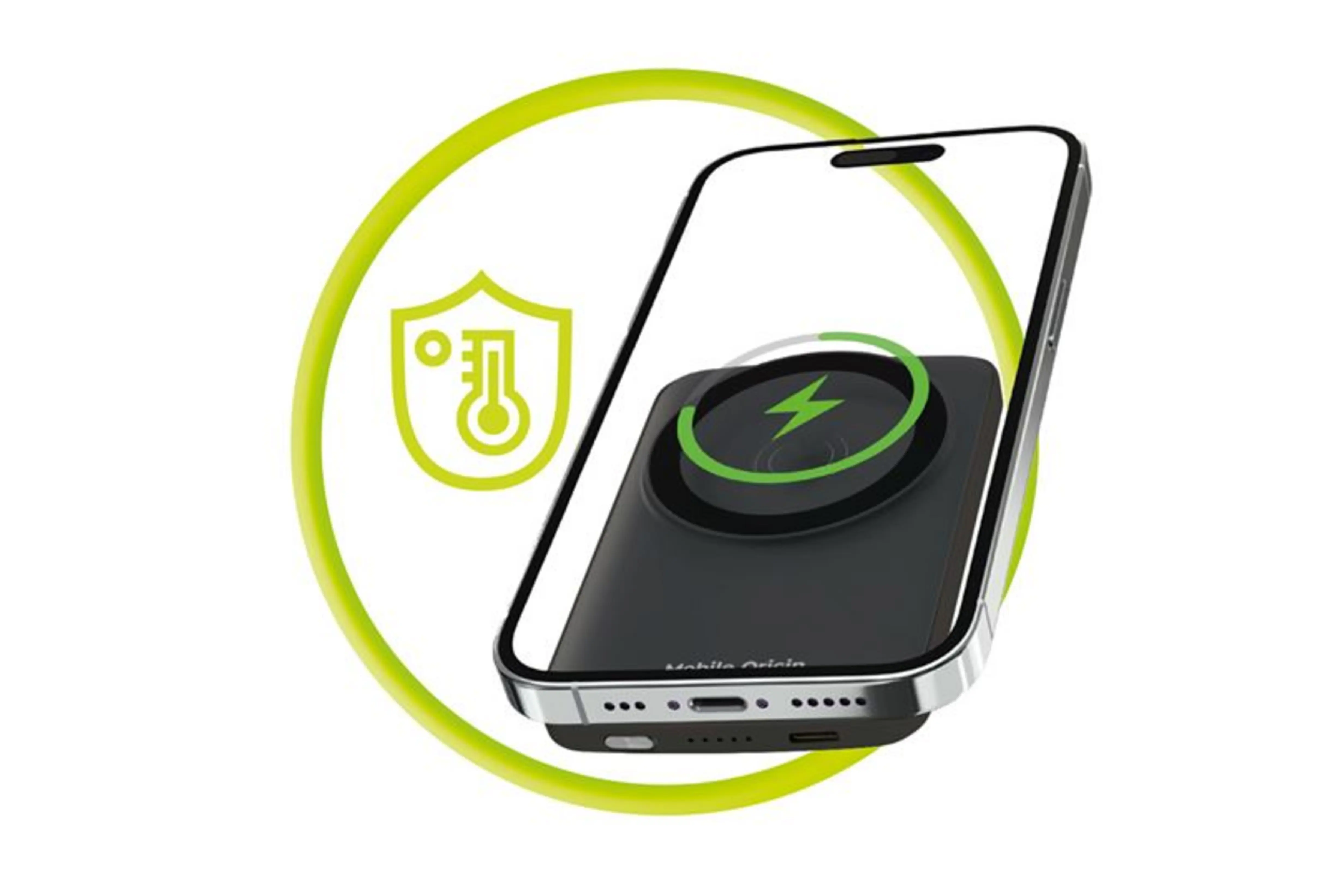 Mobile Origin 5000mAh mágneses powerbank