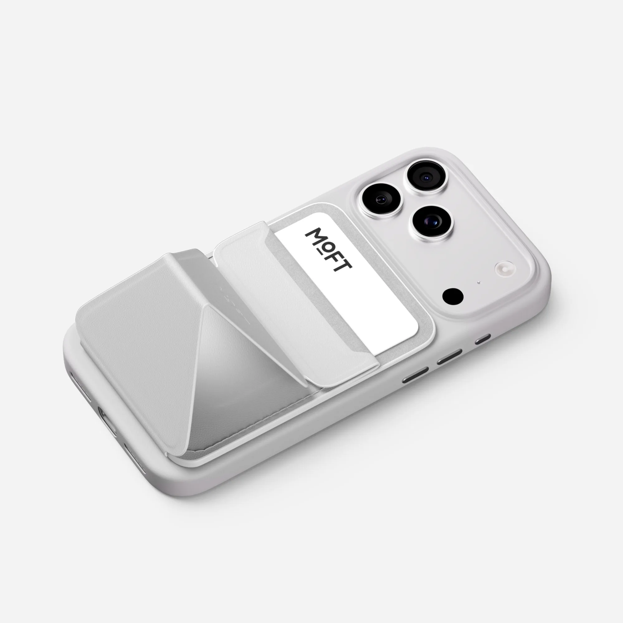 MOFT Snap-on Phone Stand & Wallet AERA (3 cards) - Misty Cove