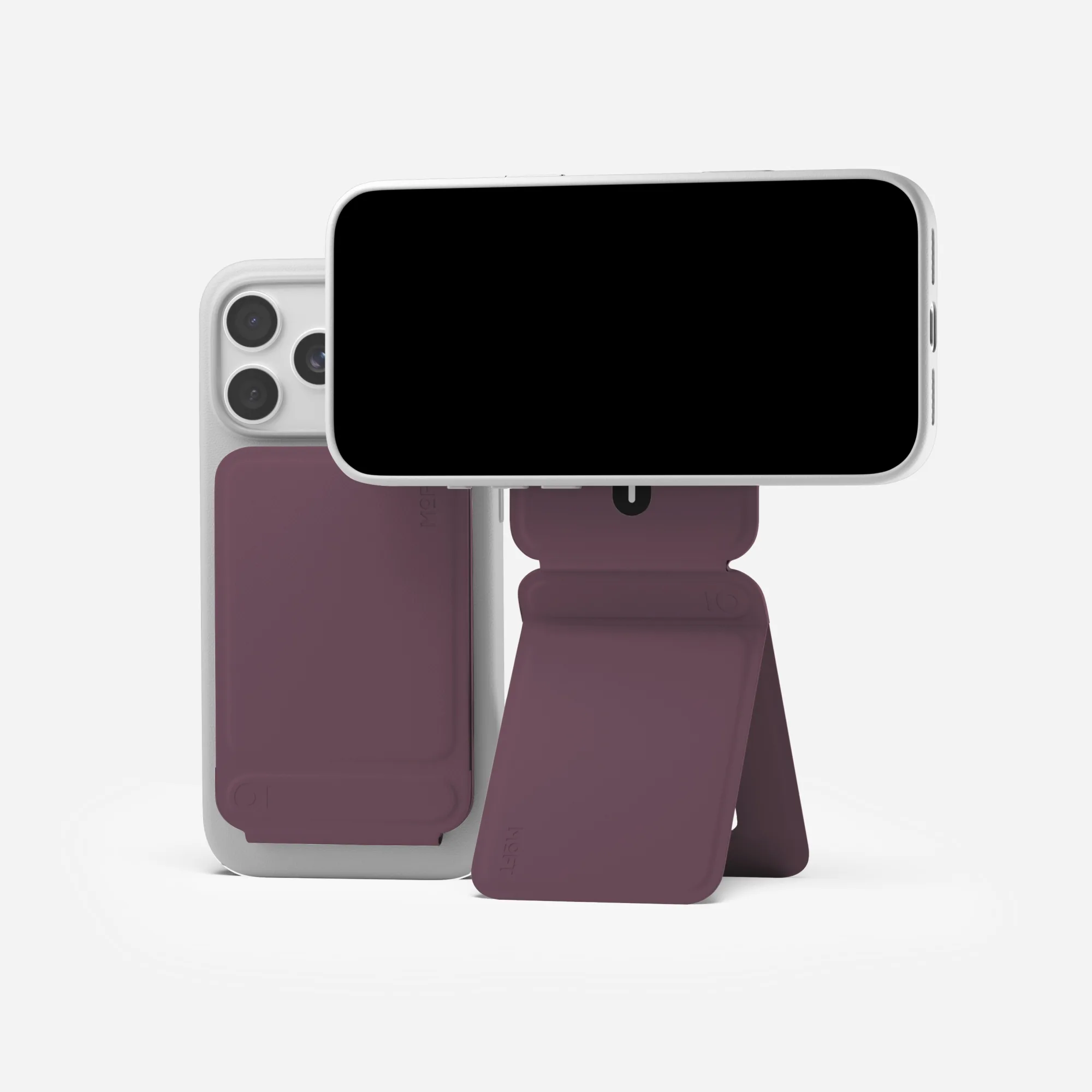 MOFT Snap Phone Tripod Wallet AERA (3 cards) - Blackberry
