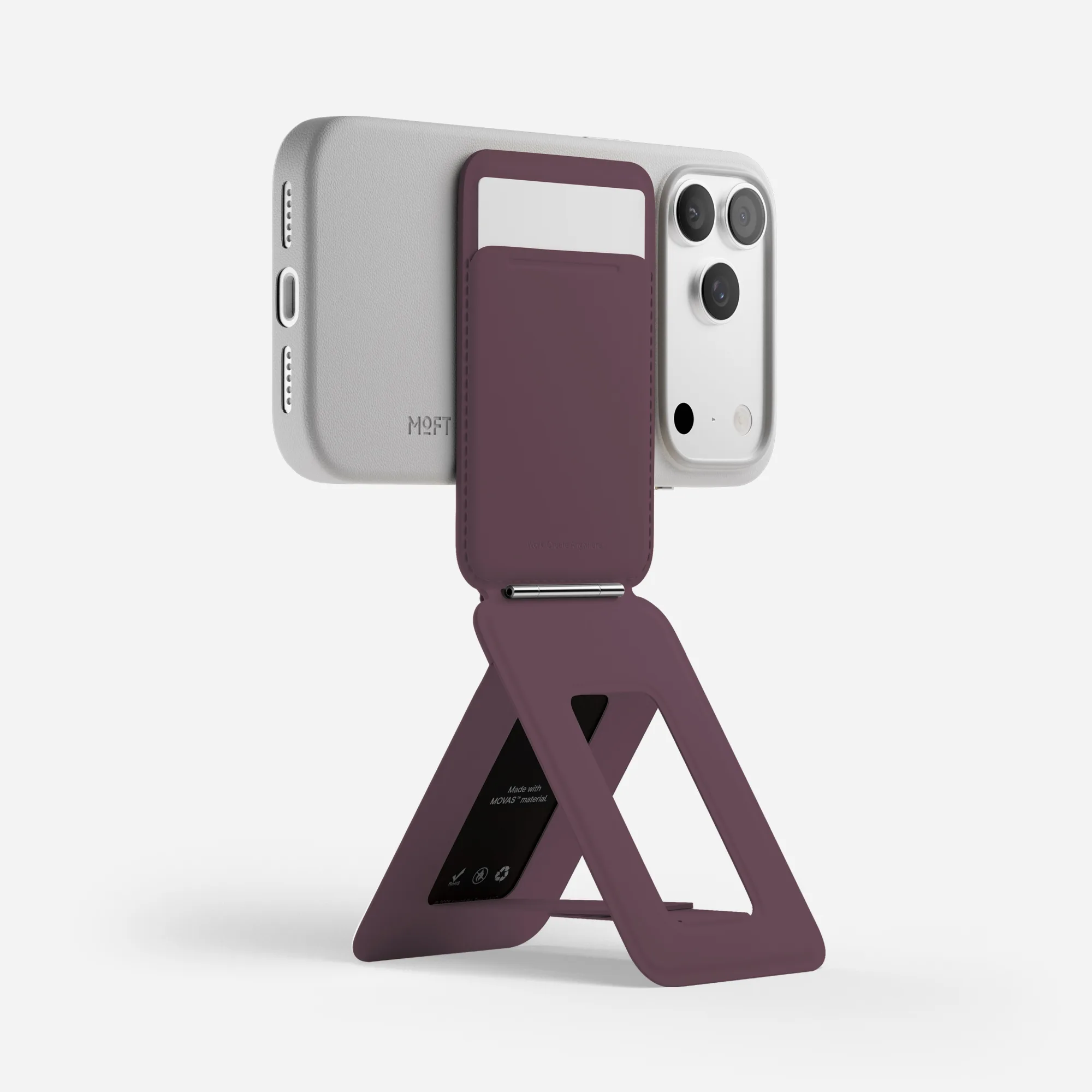 MOFT Snap Phone Tripod Wallet AERA (3 cards) - Blackberry