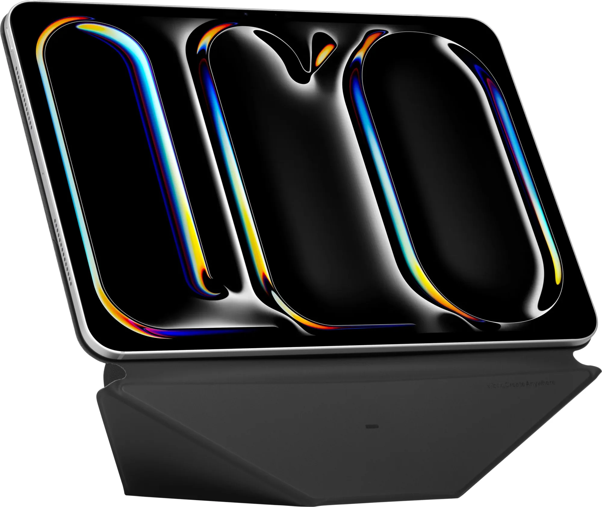 MOFT Dynamic Folio Tablet Stand for iPad A16 11th/10th Gen - Jet Black