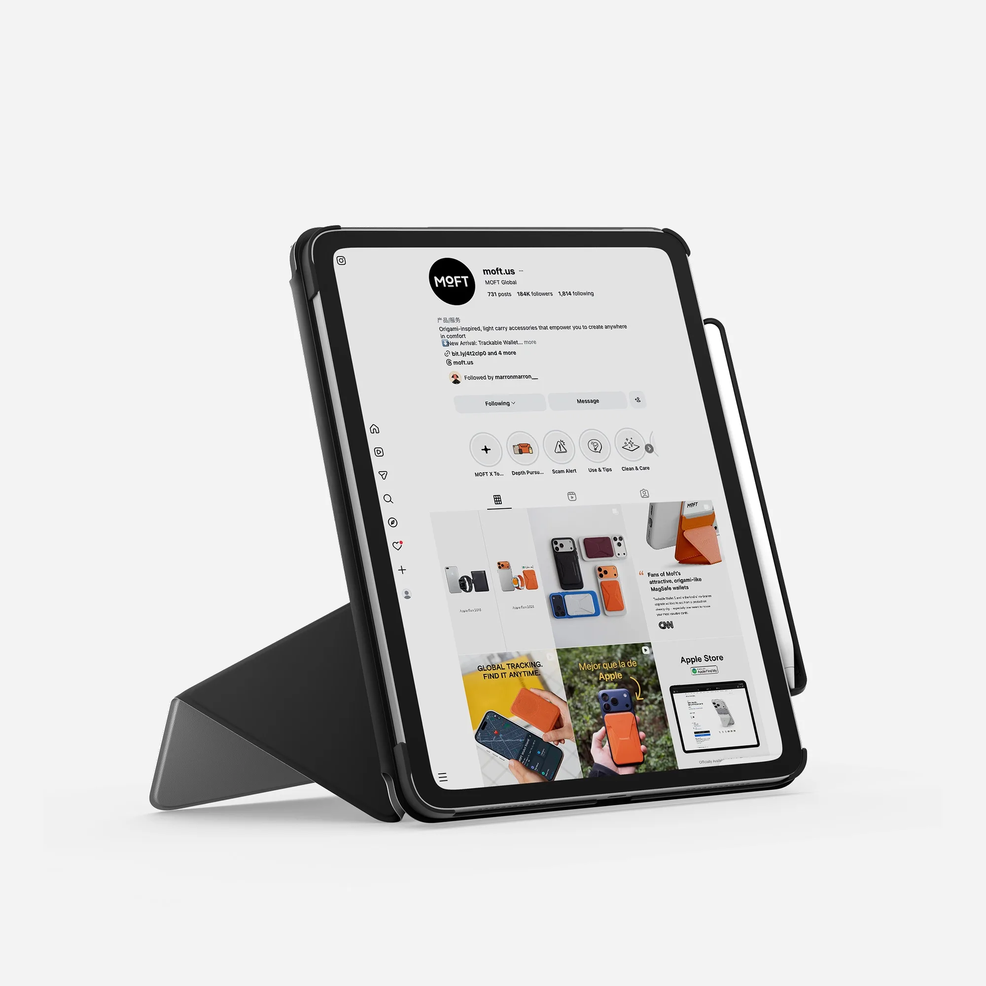 MOFT Dynamic Folio Case for iPad Air 11-inch M4/M3/M2 & 5th/4th Gen - Misty Cove