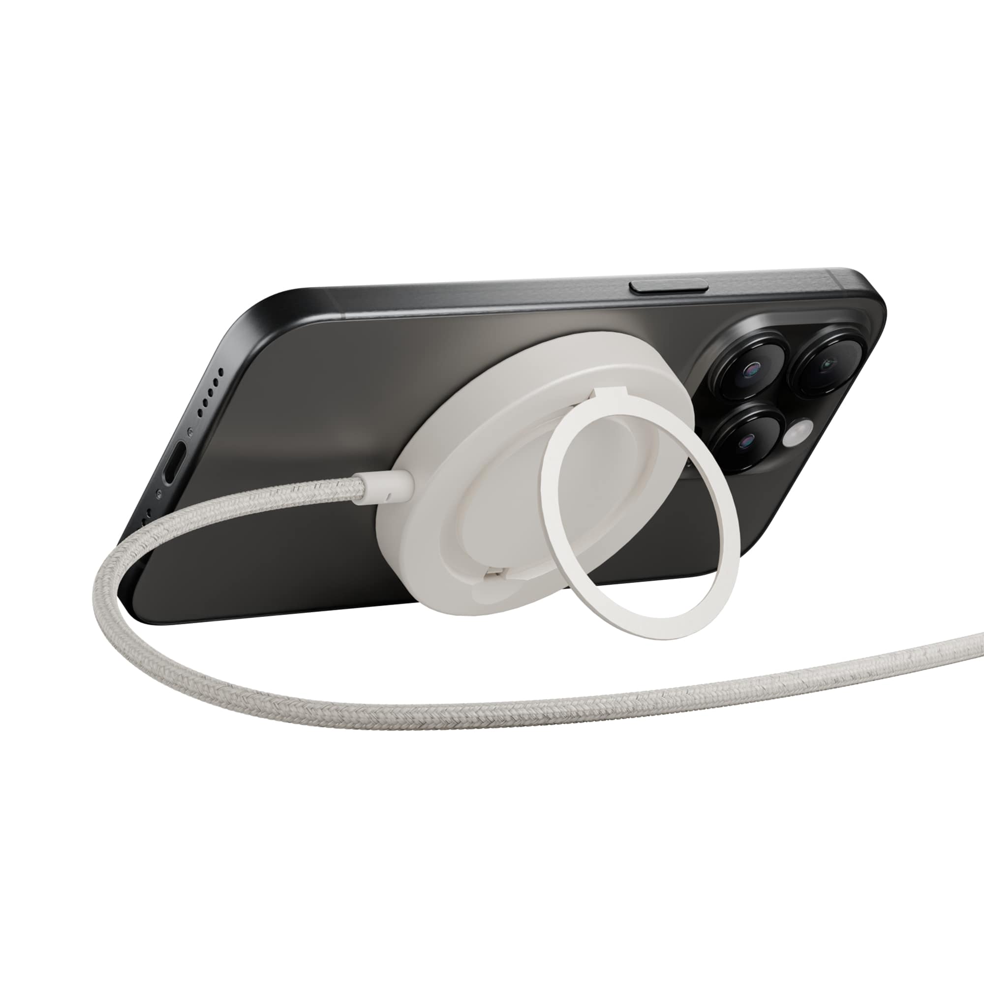 Native Union Snapstand Qi2 vezeték nélküli tőltő - bézs