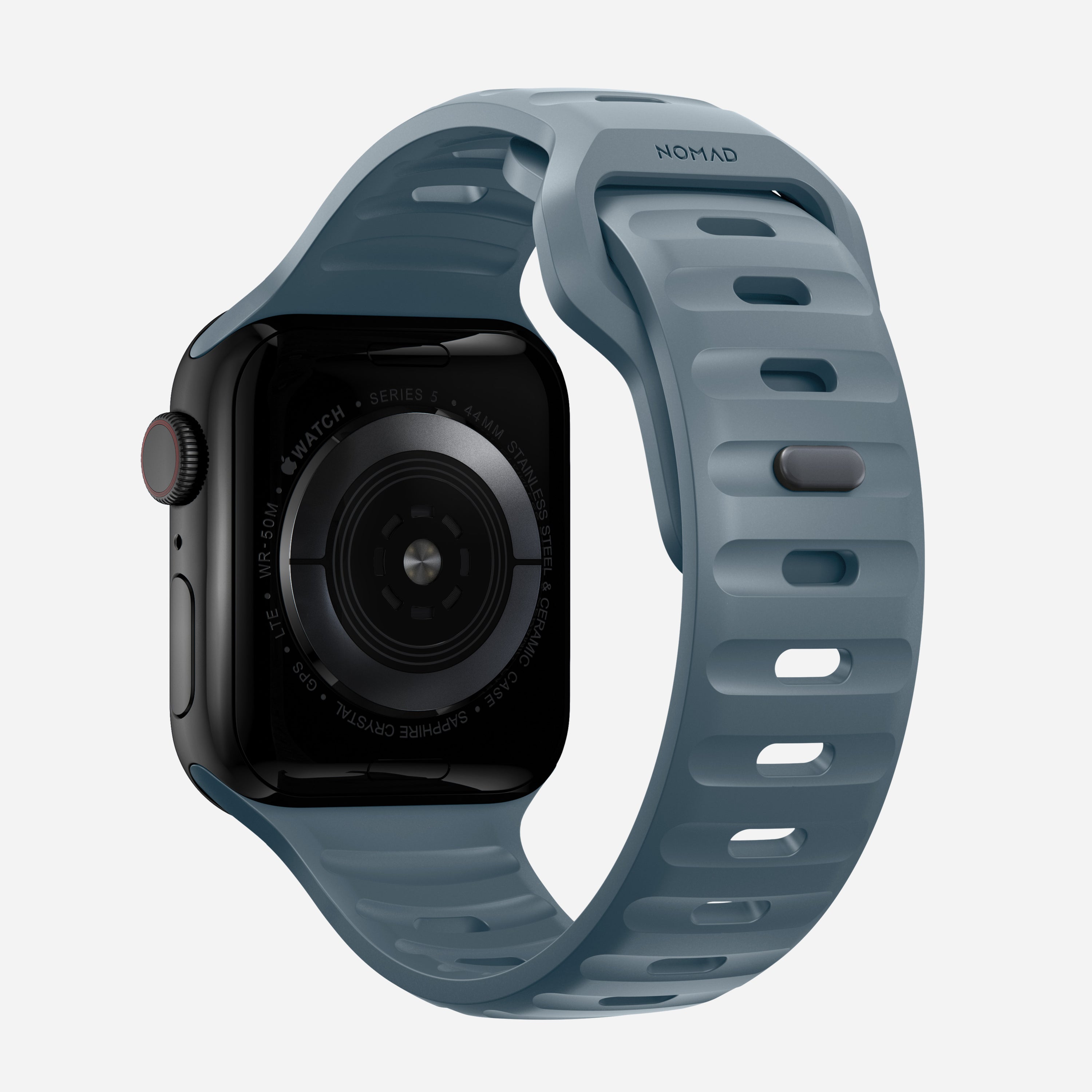 NOMAD Apple Watch 42/44/45/49mm sportszíj M/L - tengerkék