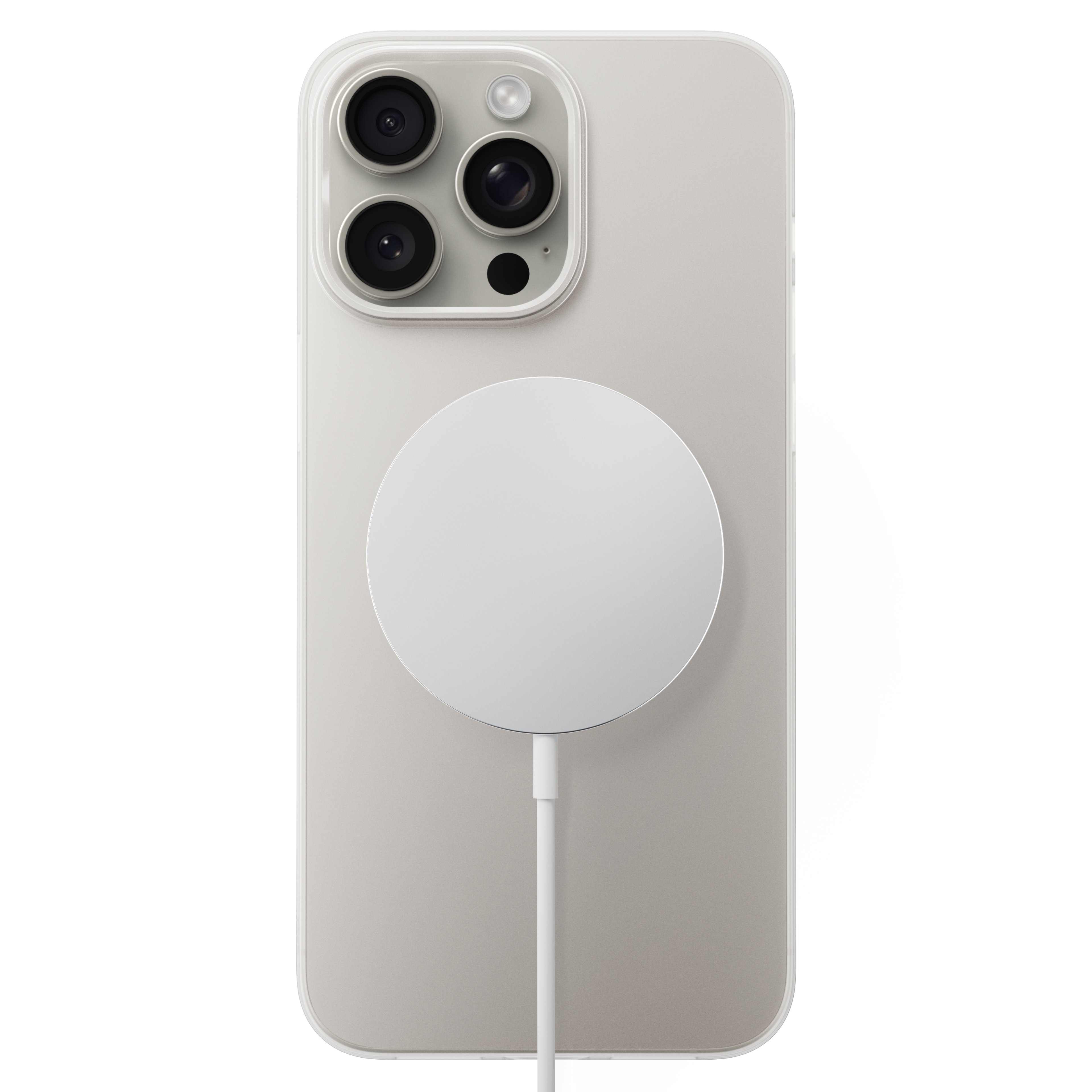 NOMAD Super Slim vékony iPhone 15 Pro Max tok - fehér