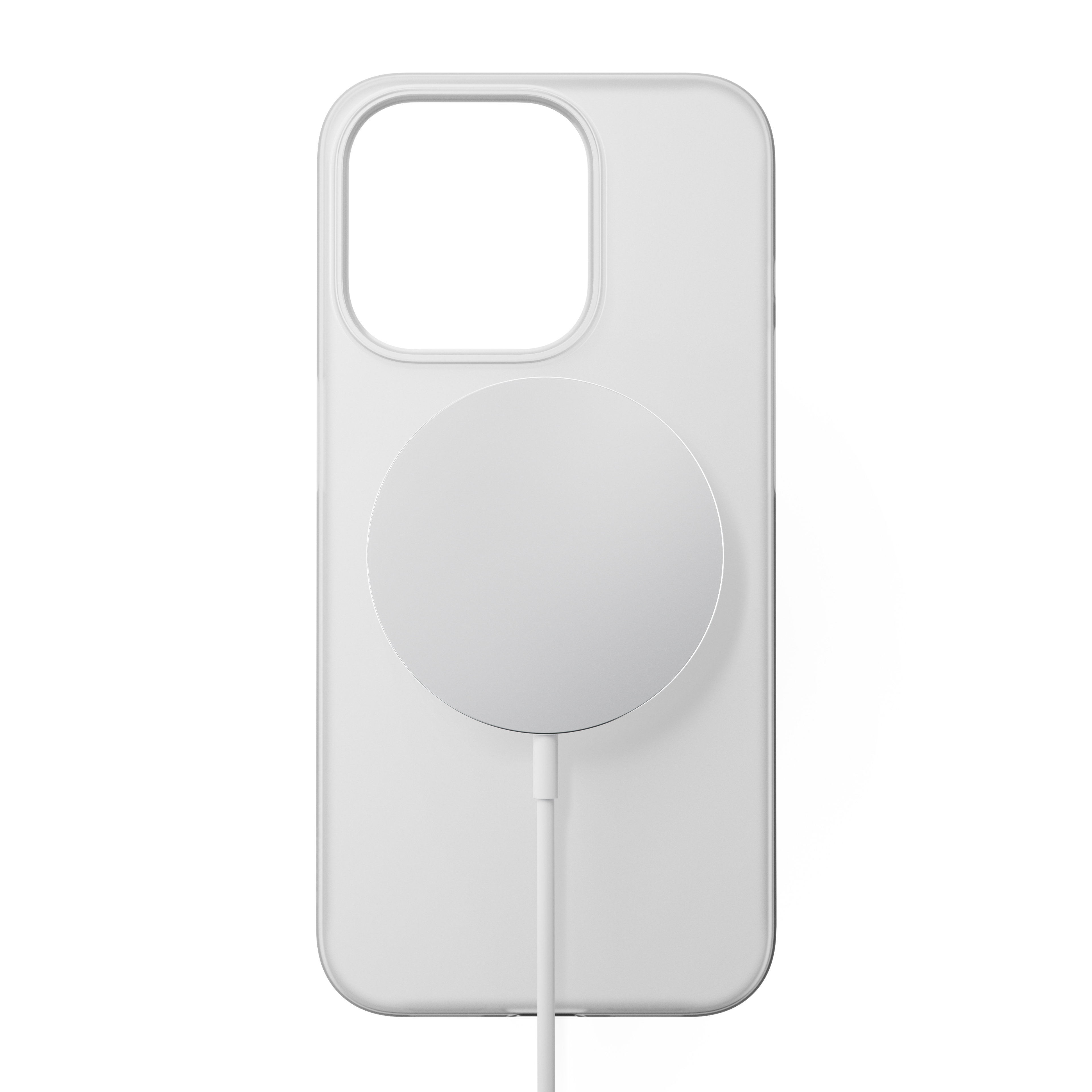 NOMAD Super Slim vékony iPhone 15 Pro tok - fehér