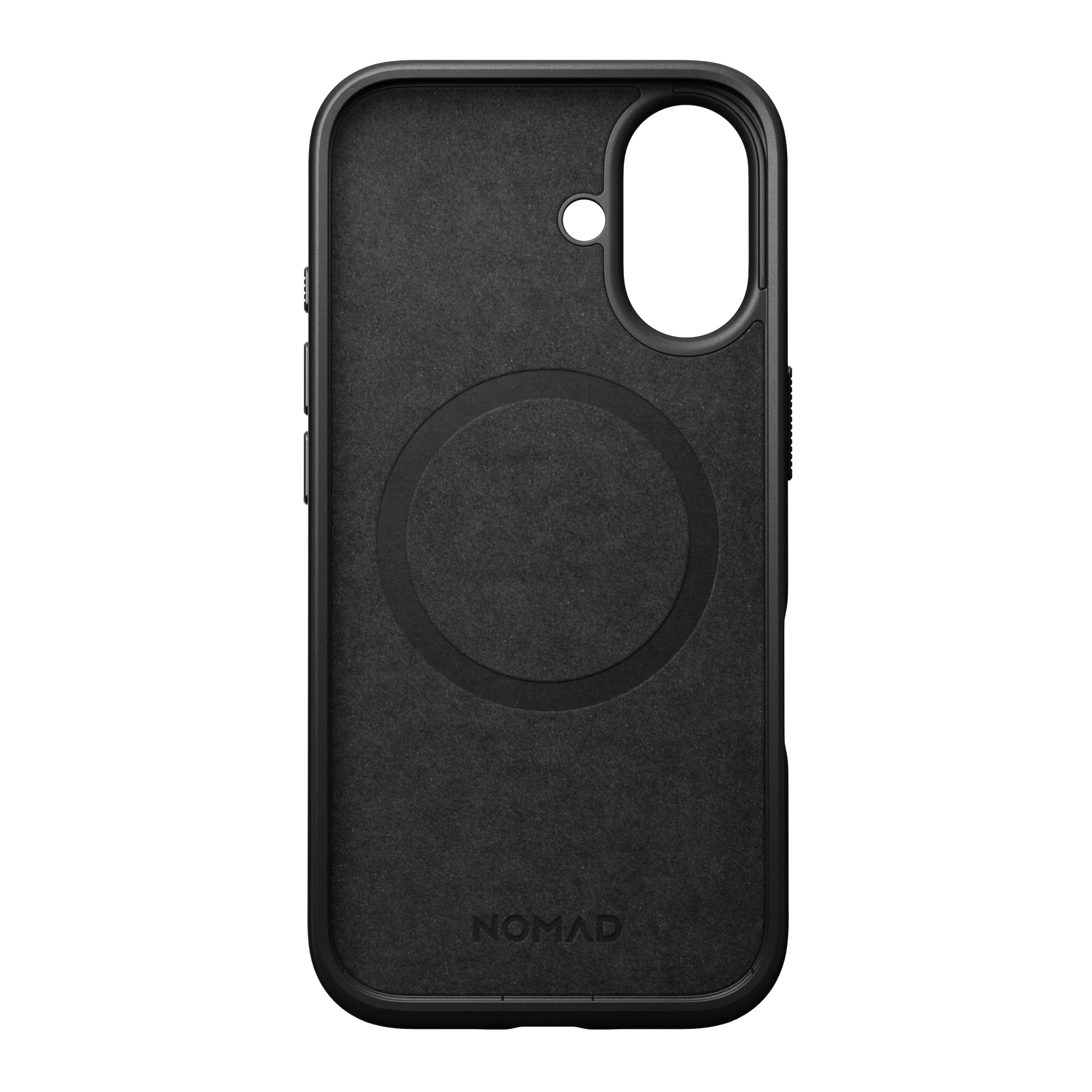 NOMAD iPhone 16 bőrtok - fekete