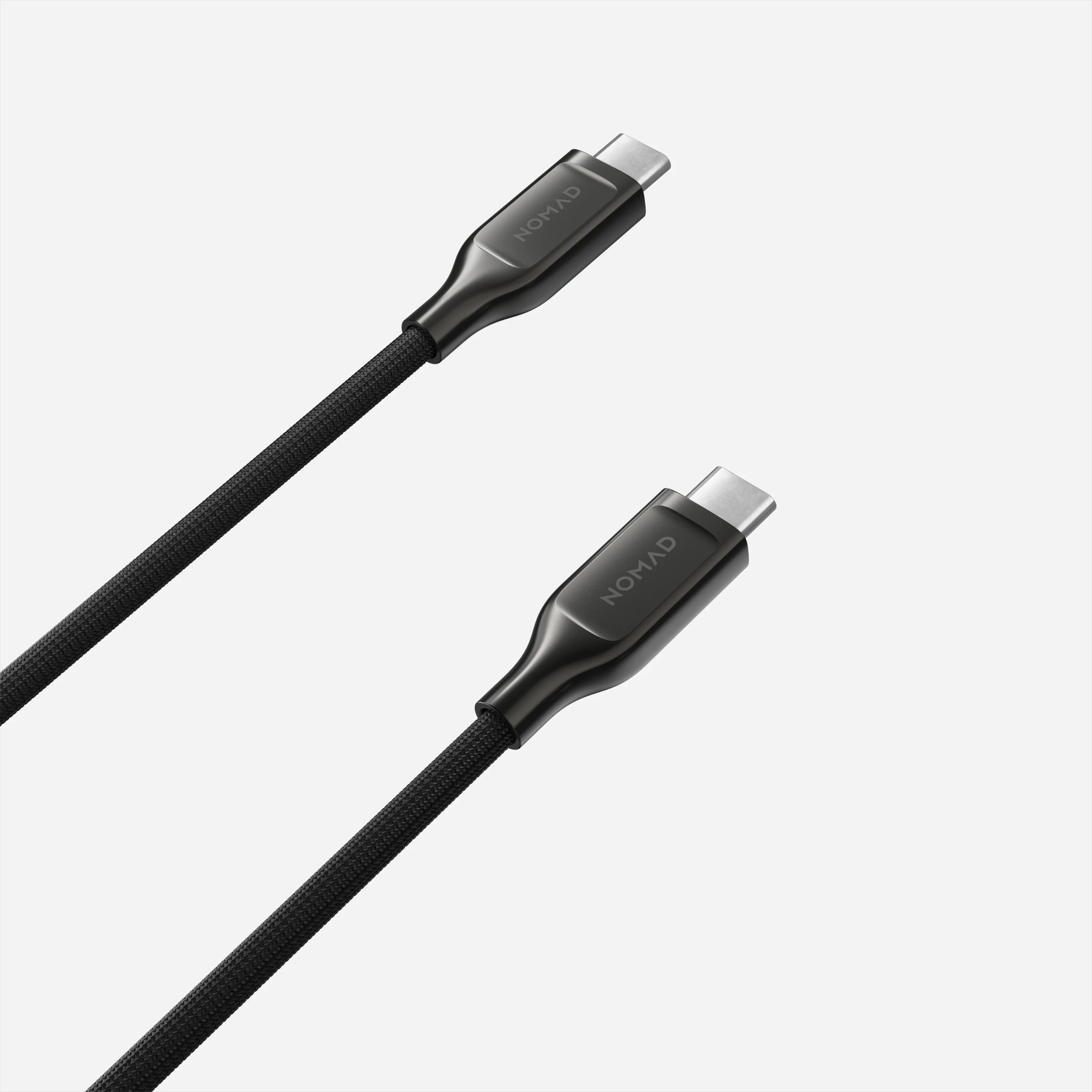 NOMAD Kevlar USB-C to USB-C kábel 0.3m - szénszürke