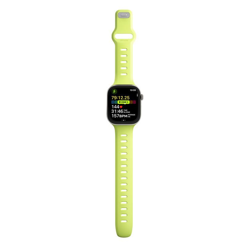 NOMAD Tempo Band Apple Watch 44/45/46/49mm - limezöld