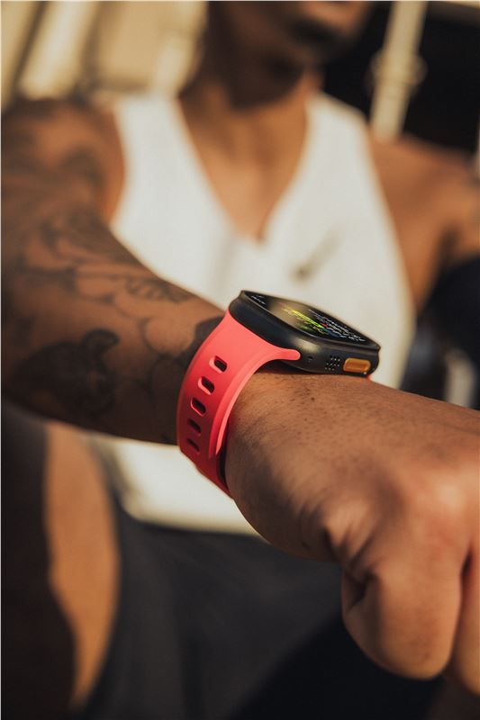 NOMAD Tempo Band for Apple Watch 44/45/46/49mm - piros