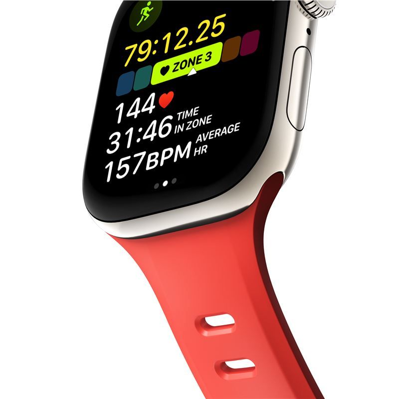 NOMAD Tempo Band for Apple Watch 44/45/46/49mm - piros