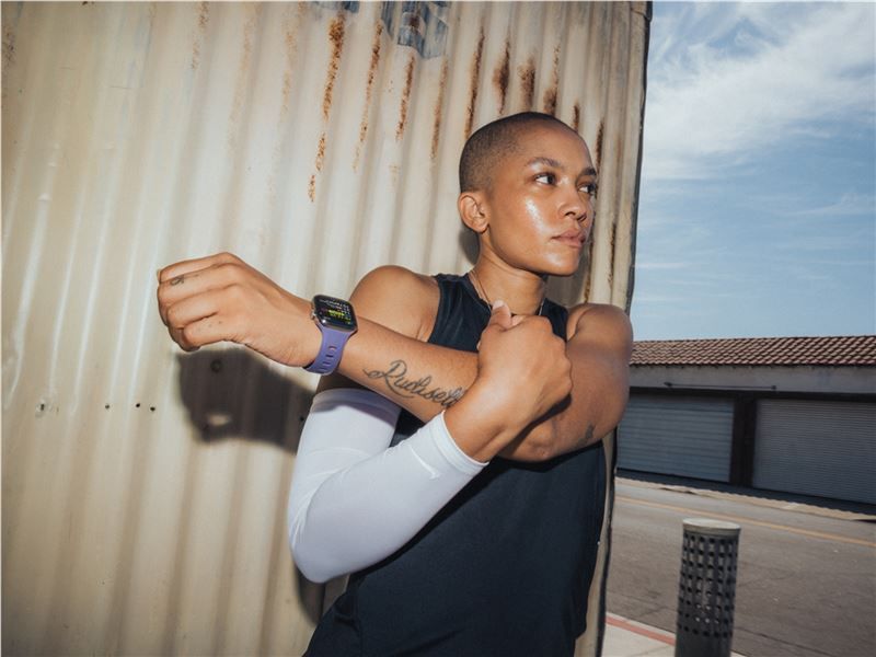 NOMAD Tempo Band Apple Watch 44/45/46/49mm - sötétlila