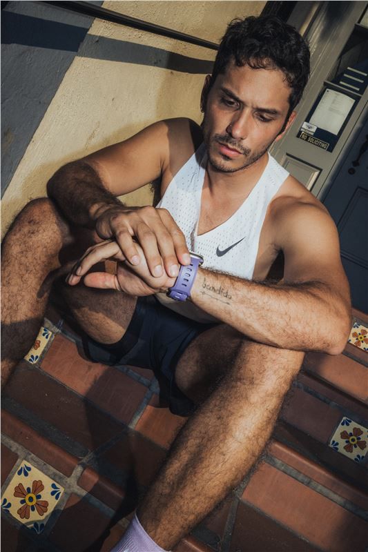 NOMAD Tempo Band Apple Watch 44/45/46/49mm - sötétlila