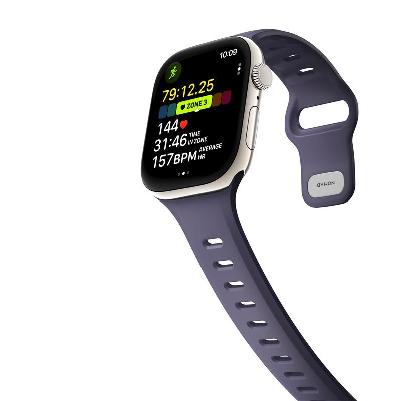 NOMAD Tempo Band Apple Watch 44/45/46/49mm - sötétlila