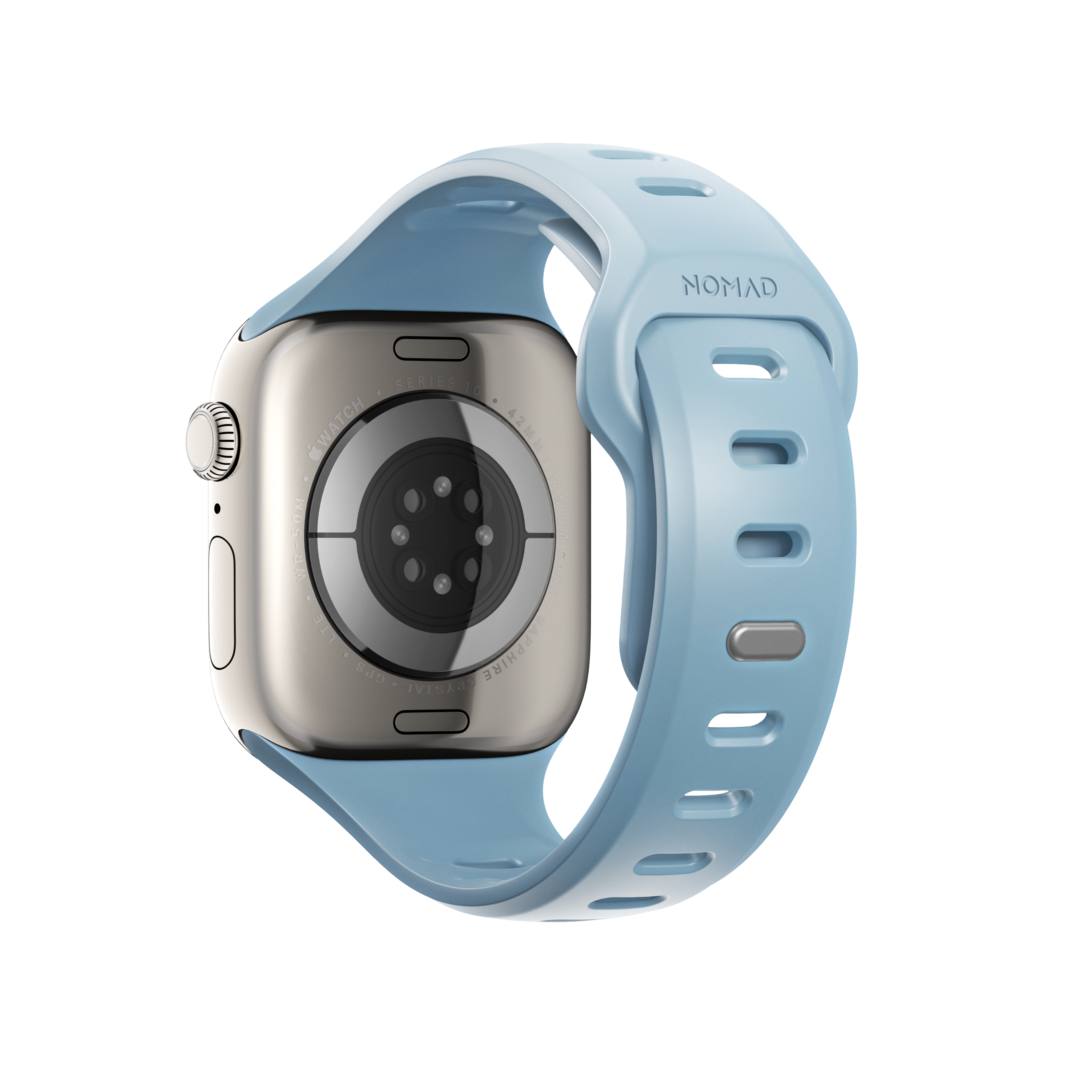 NOMAD Tempo Band Apple Watch 38/40/41/42mm - világoskék
