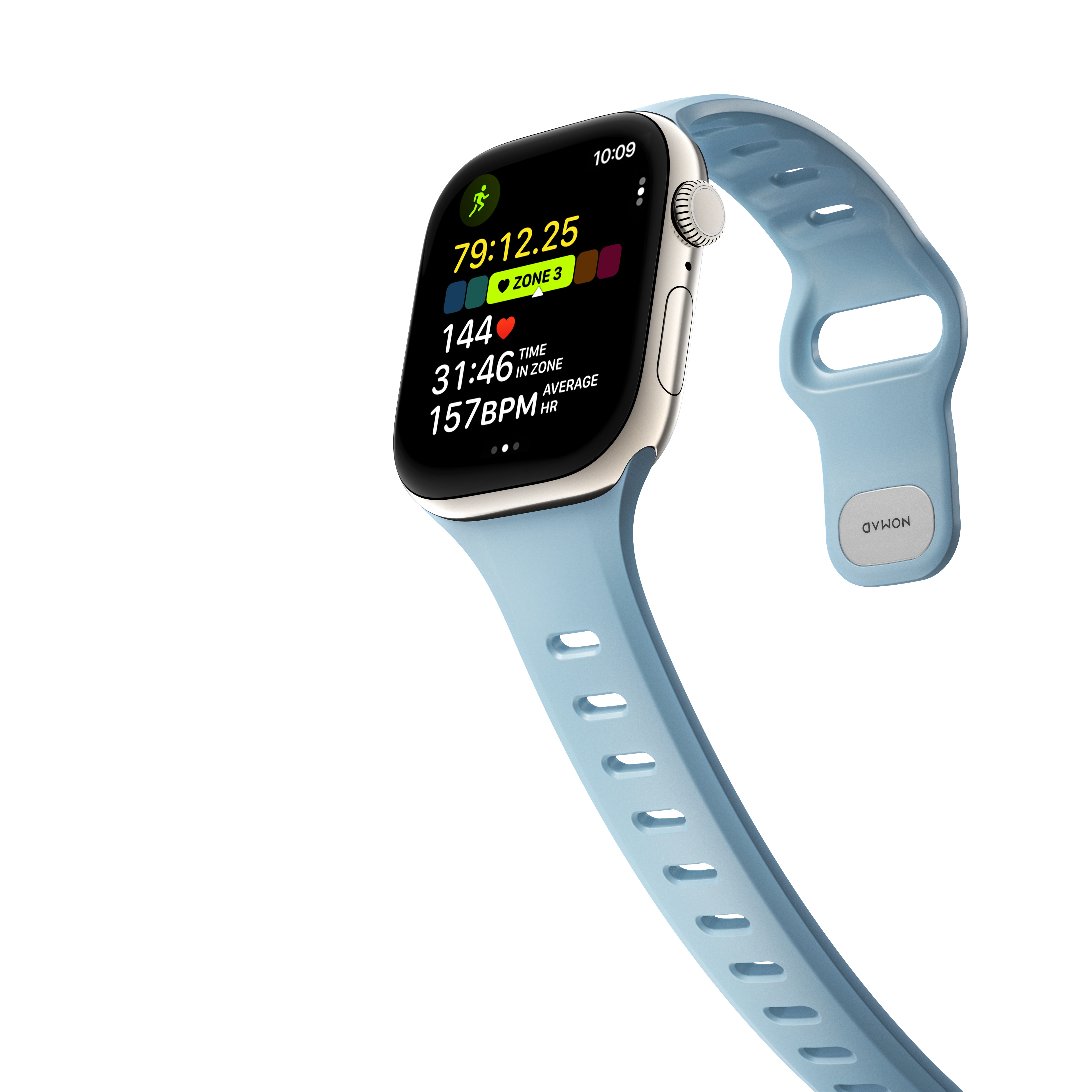 NOMAD Tempo Band Apple Watch 38/40/41/42mm - világoskék