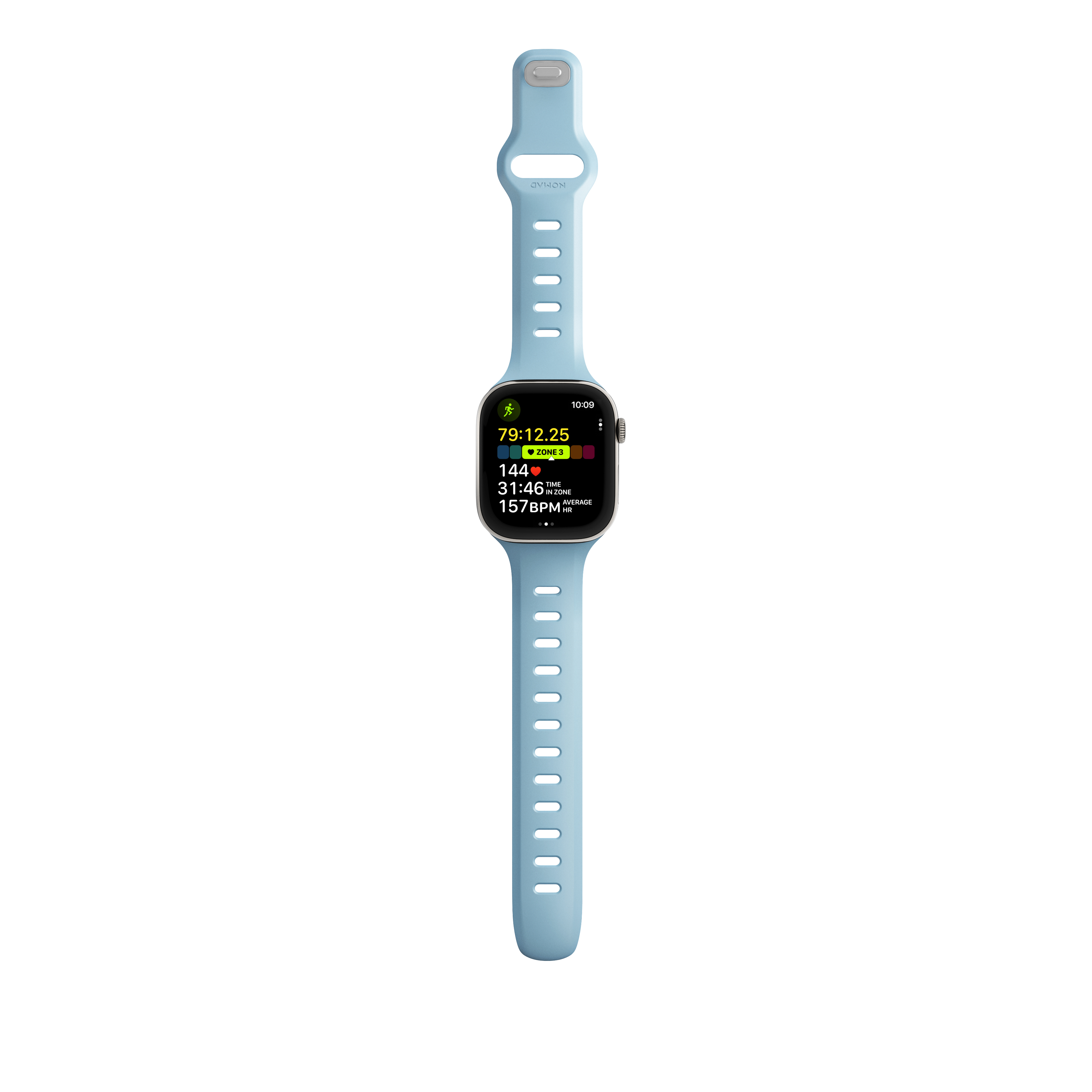 NOMAD Tempo Band Apple Watch 38/40/41/42mm - világoskék