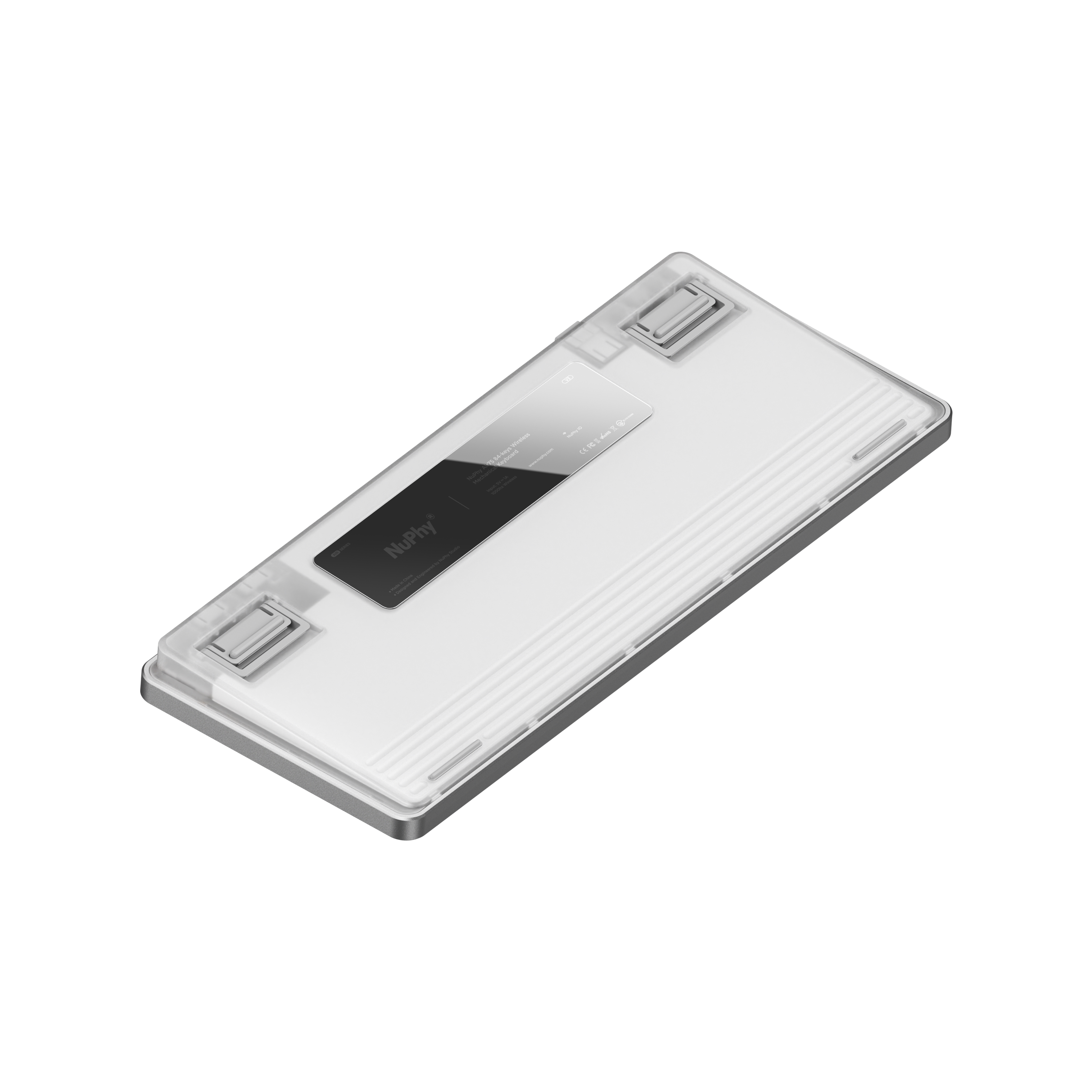 NuPhy Air75 V3 vezeték nélküli Gateron Red nano mechanikus magyar billentyűzet - fehér