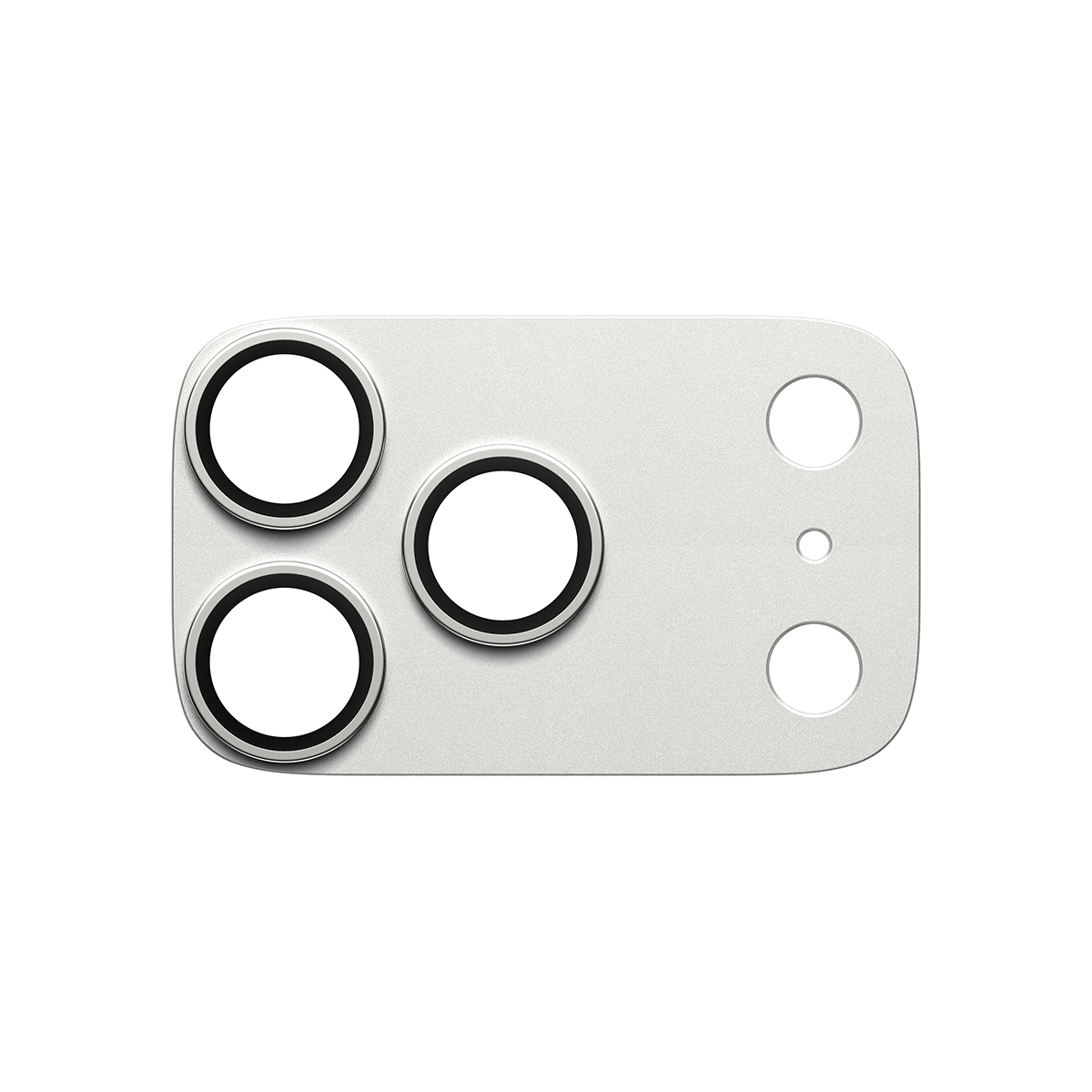 PANZERGLASS Fender iPhone 17 Pro kameralencse-védő - ezüst