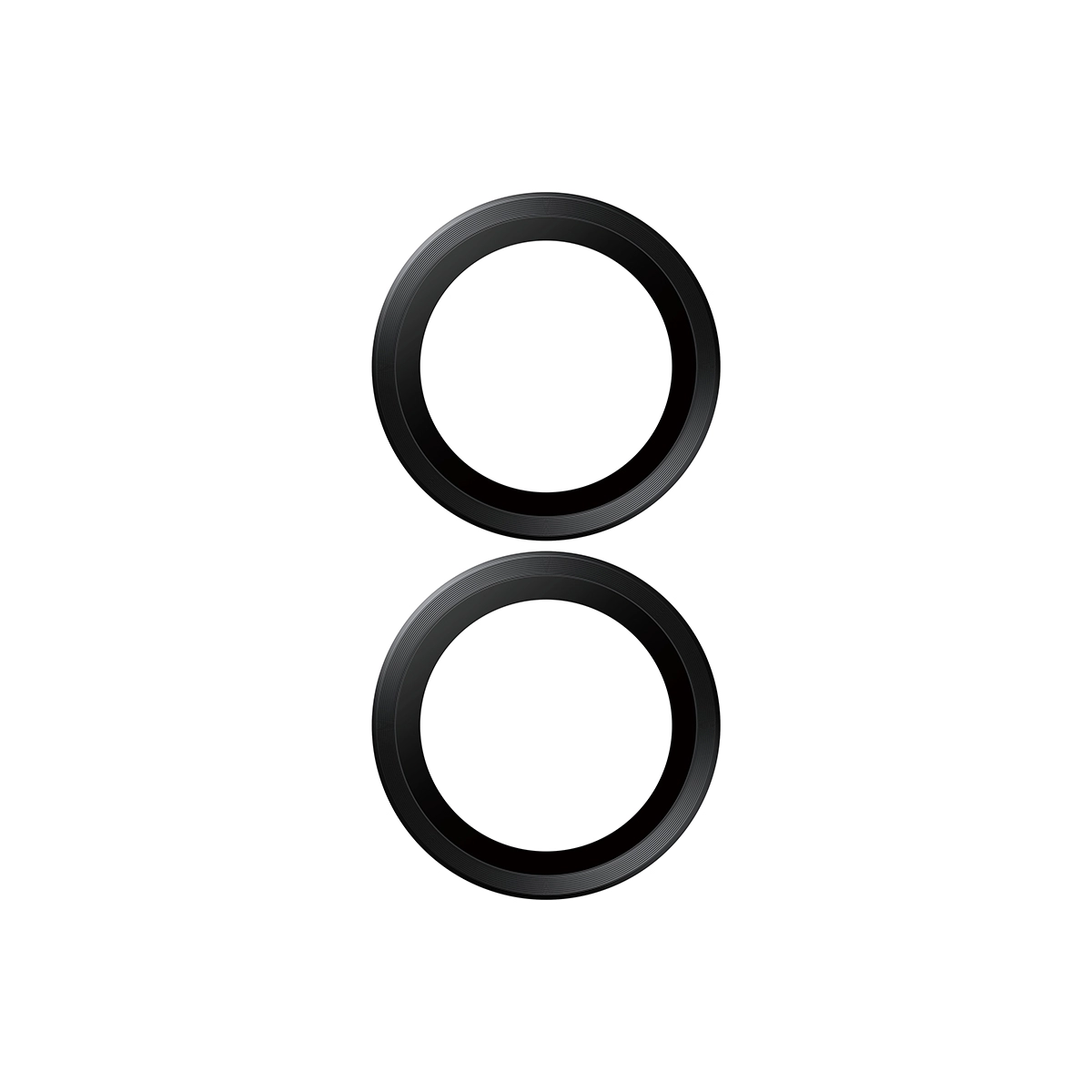PANZERGLASS Hoops iPhone 16 és 16 Plus, iPhone 17 kameralencse-védő - fekete