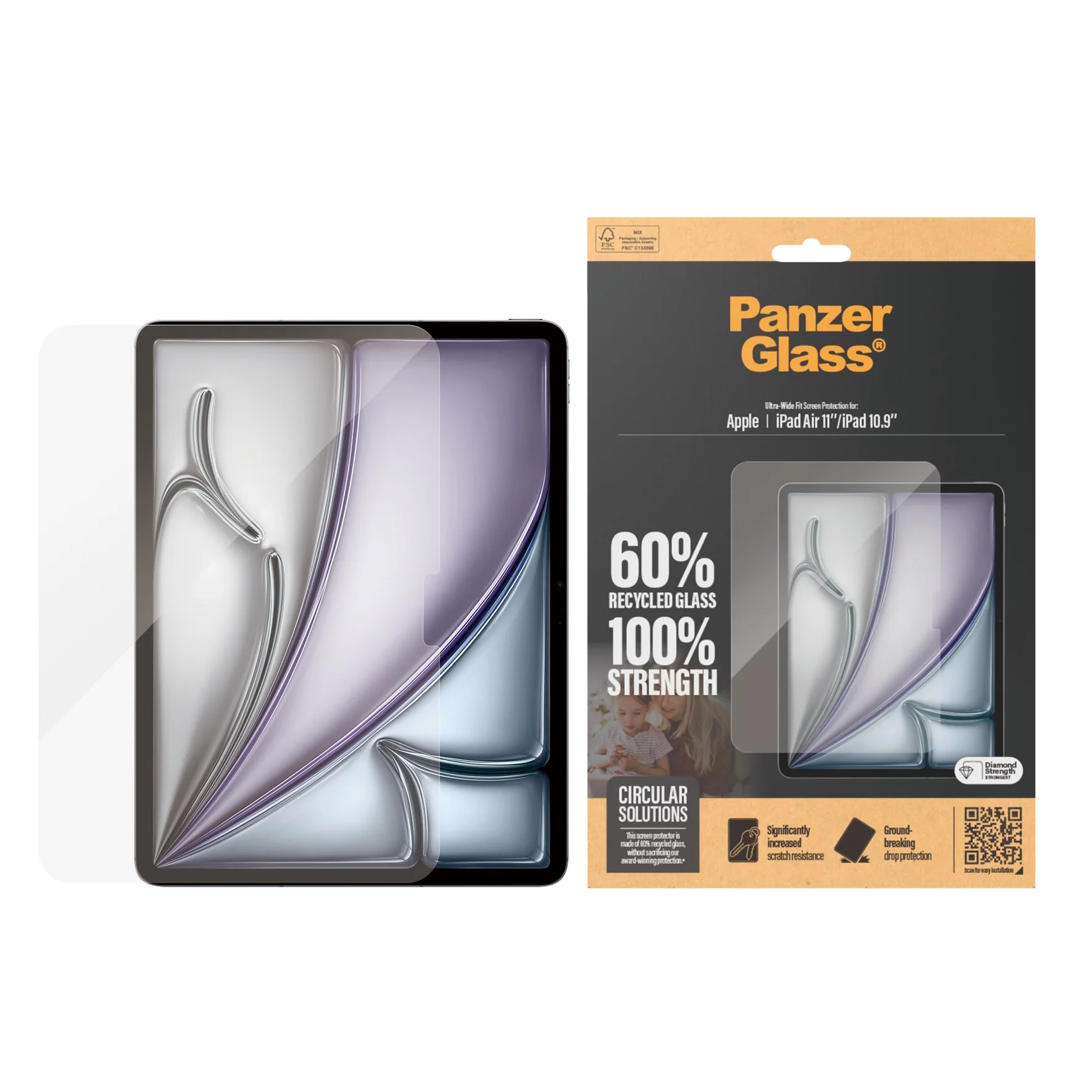 PANZERGLASS iPad Air 11" 2024 / iPad 10.9" üvegfólia