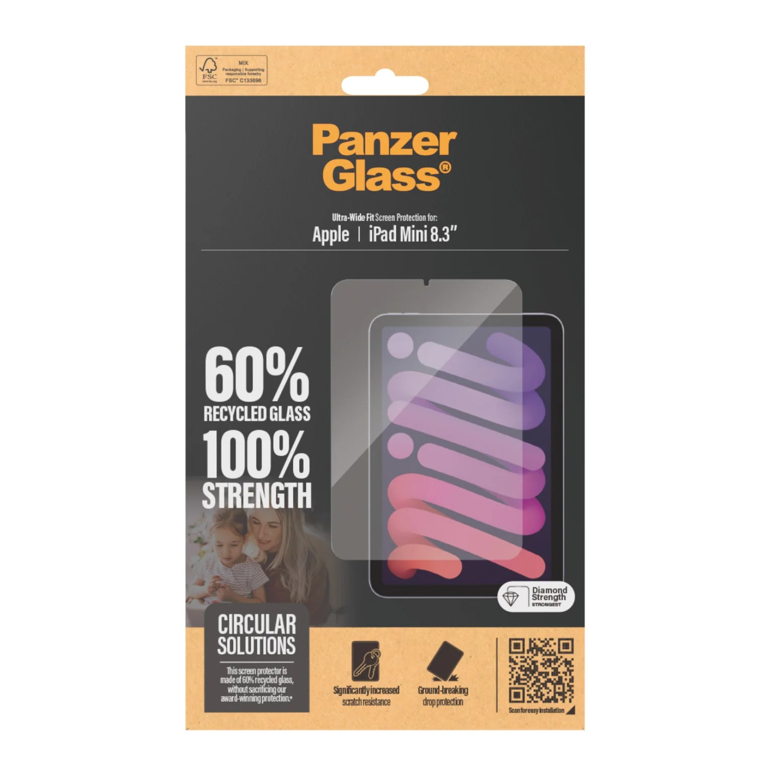 PANZERGLASS iPad mini 8.3" üvegfólia