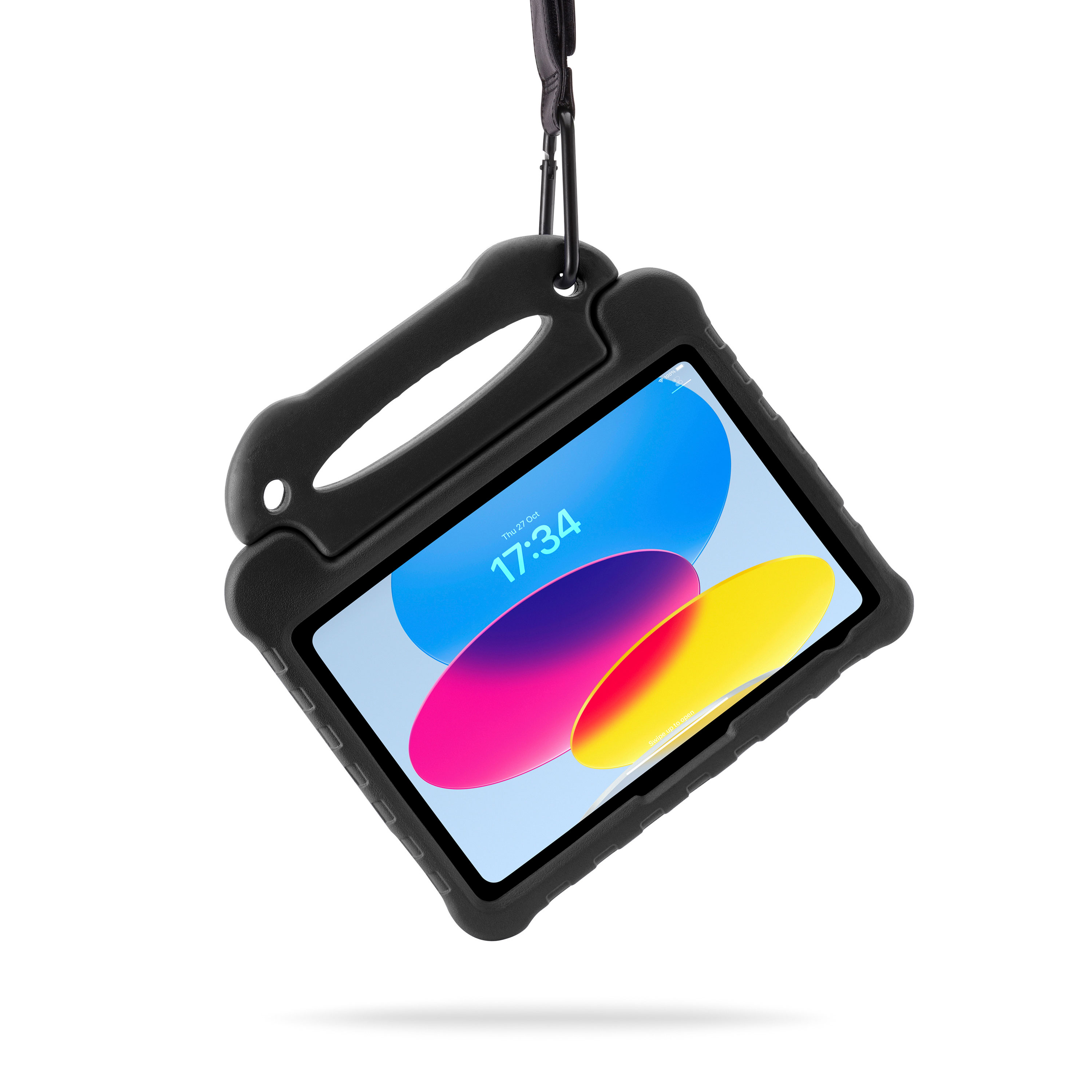 Pipetto iPad 11" vastag tok gyerekeknek - fekete