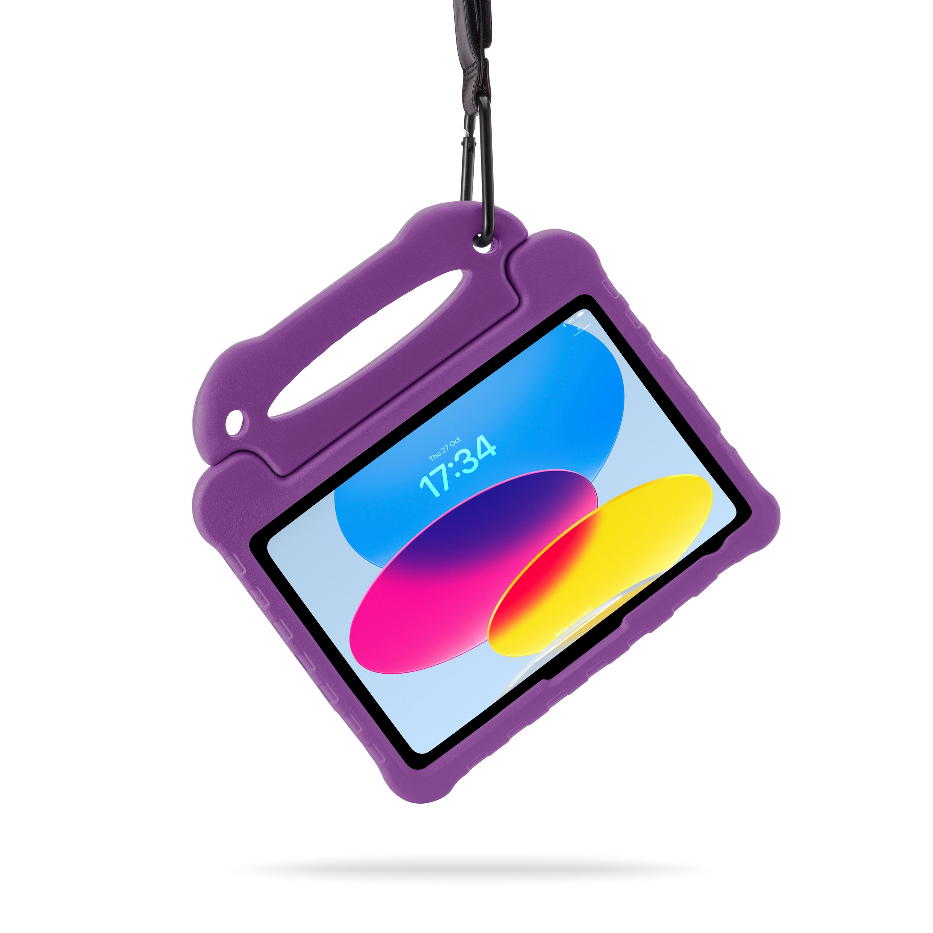 Pipetto iPad 11" vastag tok gyerekeknek - lila