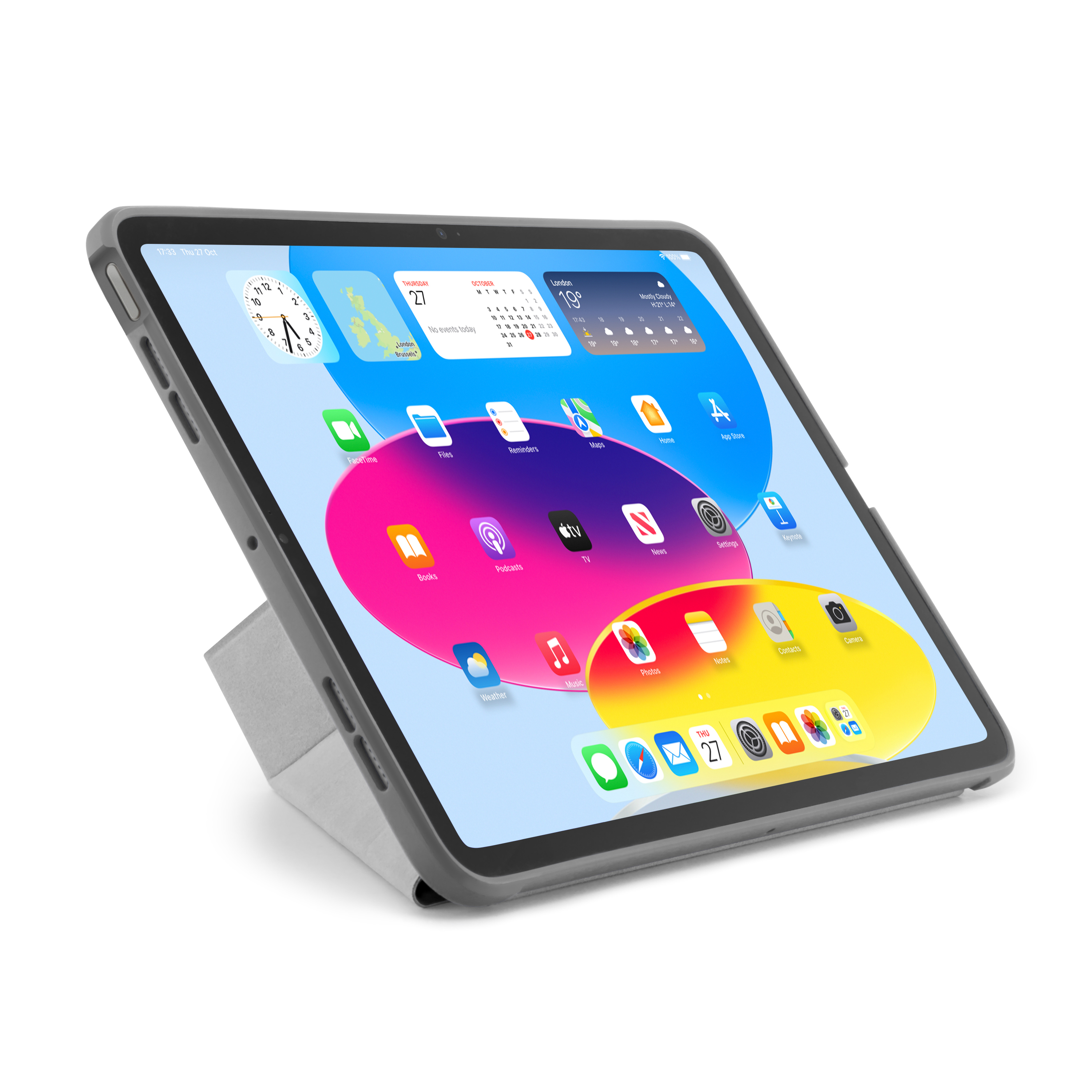 Pipetto Origami iPad 11" tok - szürke