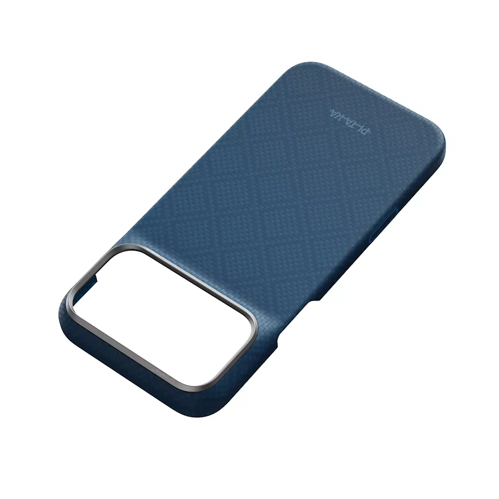 Pitaka Argyle Edge iPhone 18 Pro Max tok - éjkék