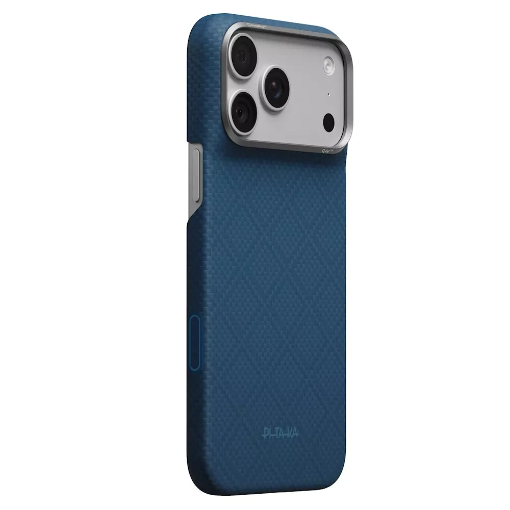 Pitaka Argyle Edge iPhone 18 Pro Max tok - éjkék