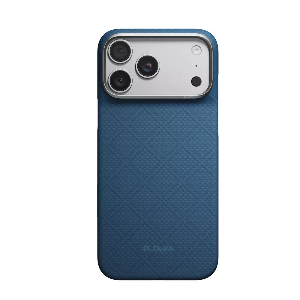Pitaka Argyle Edge iPhone 18 Pro Max tok - éjkék