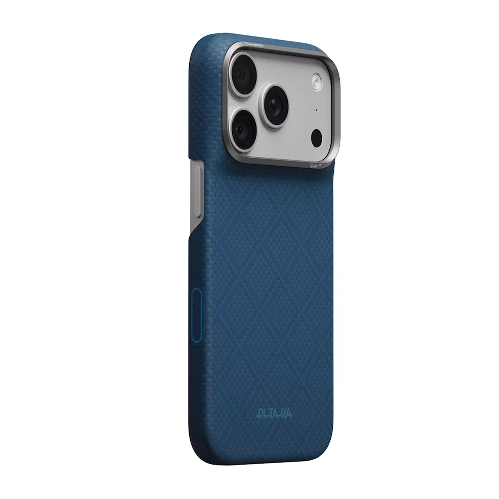 Pitaka Argyle Edge iPhone 18 Pro tok - éjkék