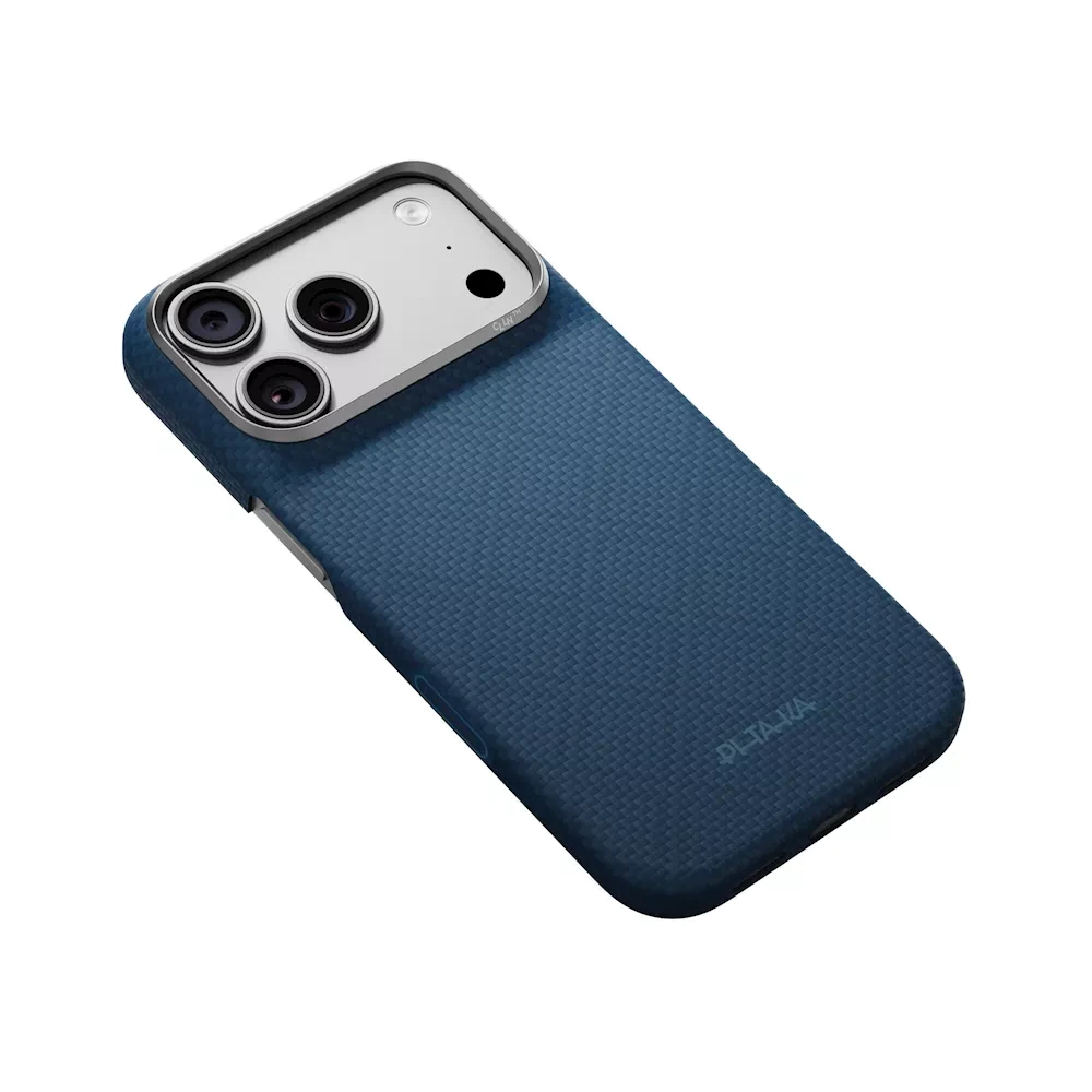 Pitaka Argyle Edge iPhone 18 Pro tok - éjkék