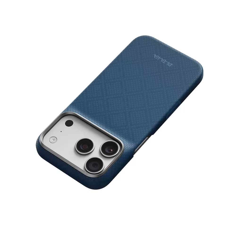Pitaka Argyle Edge iPhone 18 Pro tok - éjkék