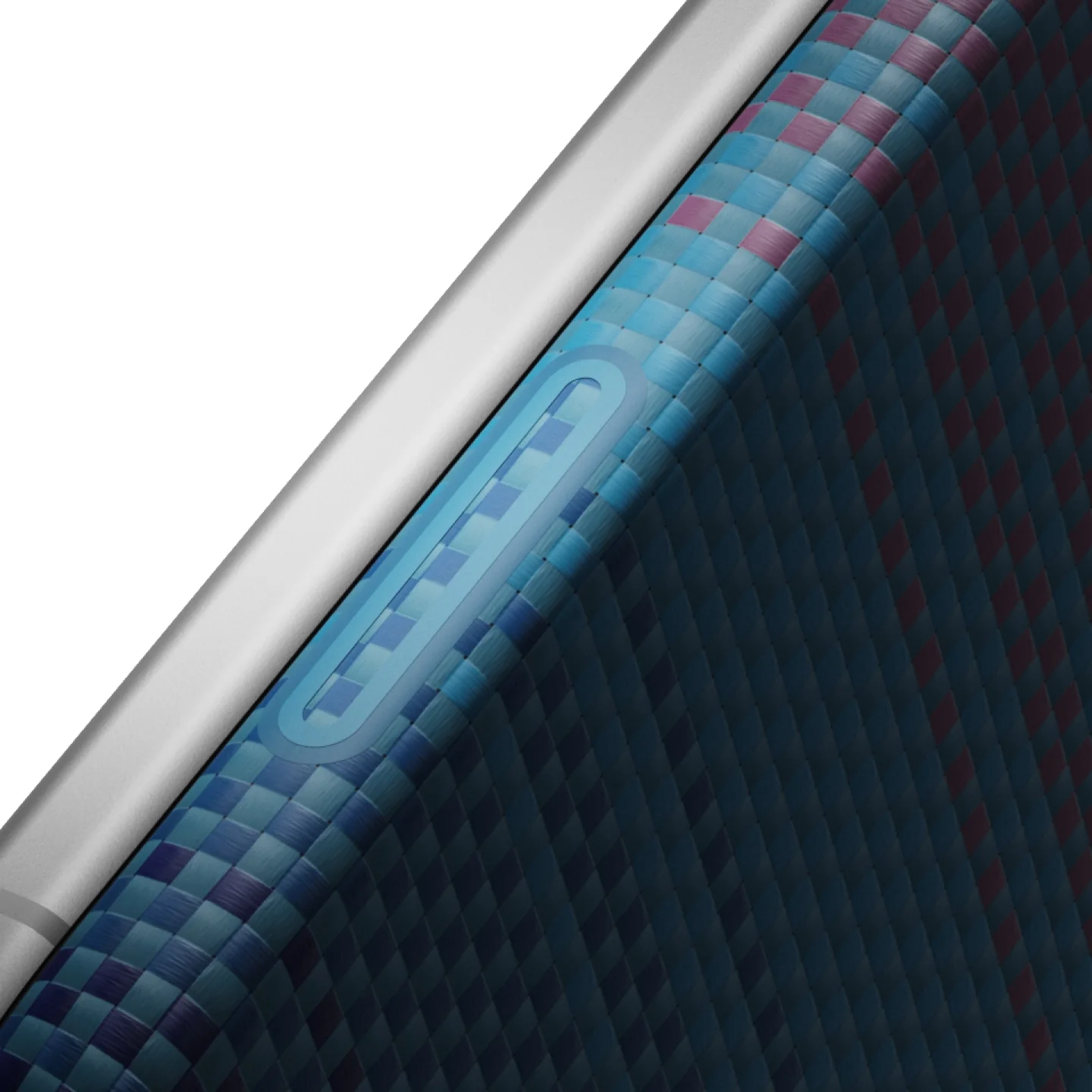 Pitaka Back Cover Edge iPhone Duo tok - kék