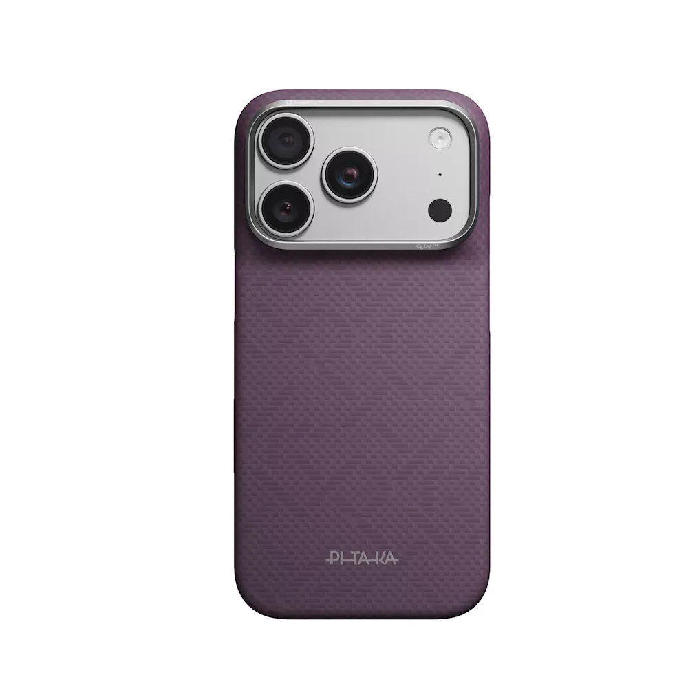 Pitaka PTK Weaving Edge iPhone 18 Pro tok - csaroitlila