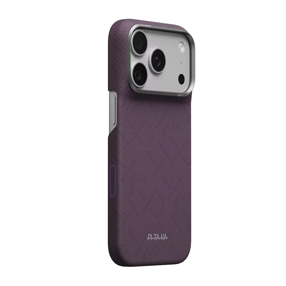 Pitaka PTK Weaving Edge iPhone 18 Pro tok - csaroitlila